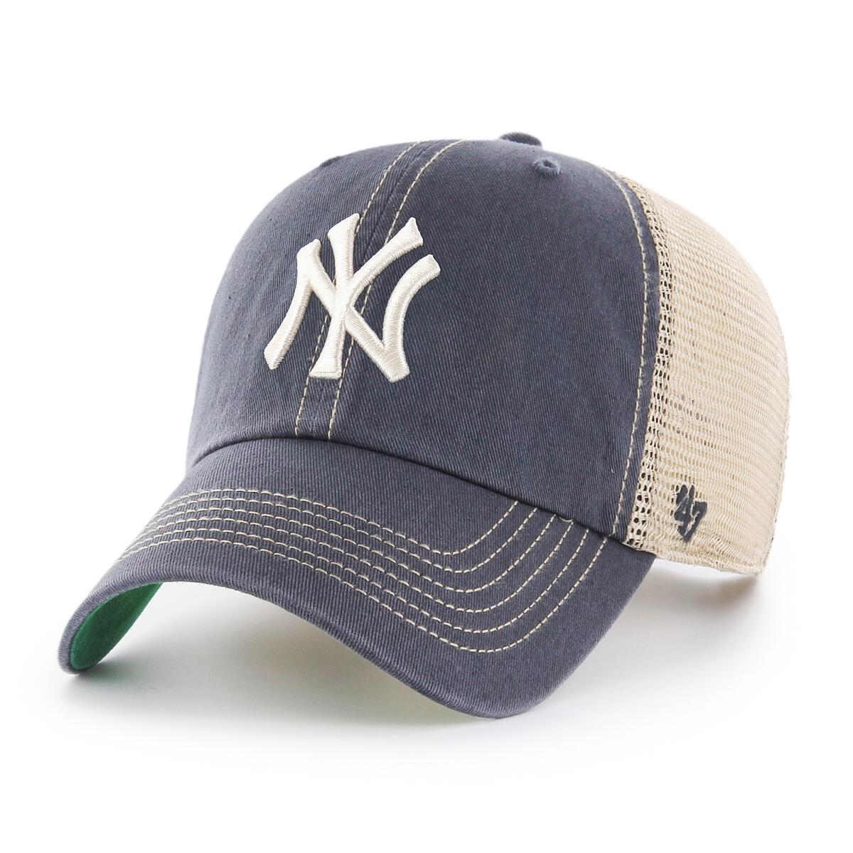 New York Yankees Tuscaloosa Trawler '47 CLEAN UP MLB Cap Navy - STADIUMDREAMS