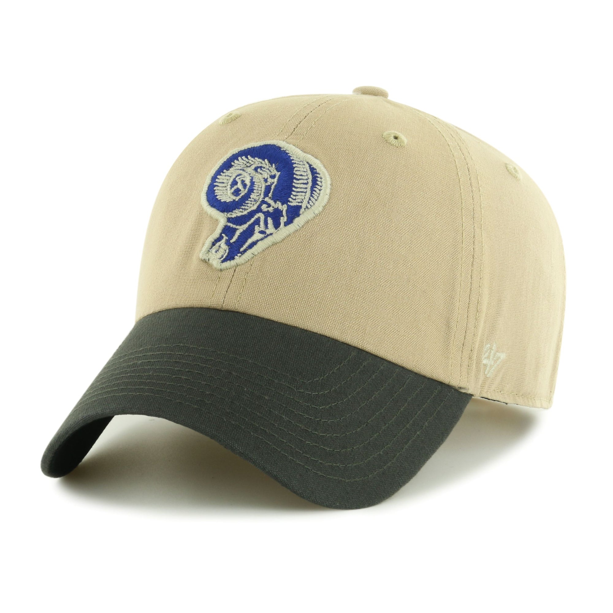 Los Angeles Rams Historic Ashfield '47 CLEAN UP NFL Cap Beige - STADIUMDREAMS
