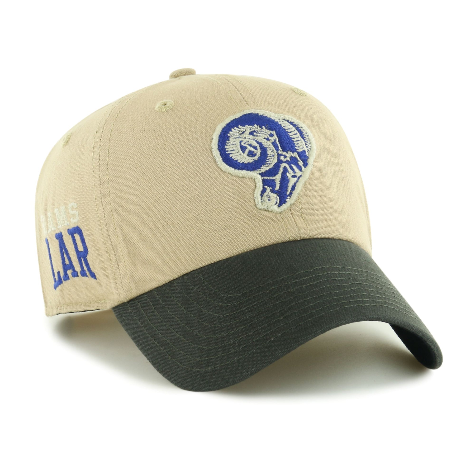 Los Angeles Rams Historic Ashfield '47 CLEAN UP NFL Cap Beige - STADIUMDREAMS