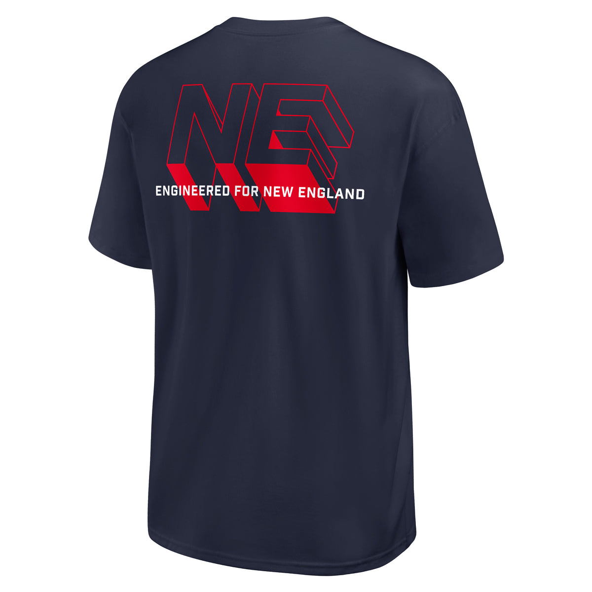 New England Patriots Engineered Nike Heavy Max 90 NFL T-Shirt Navy