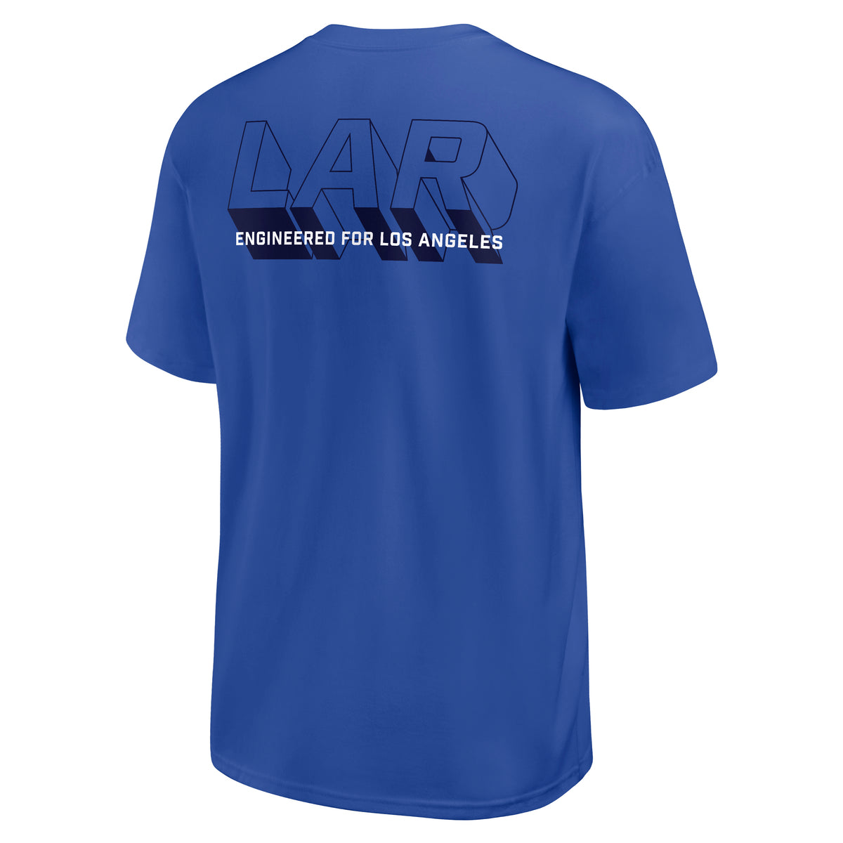Los Angeles Rams Engineered Nike Heavy Max 90 NFL T-Shirt Blau