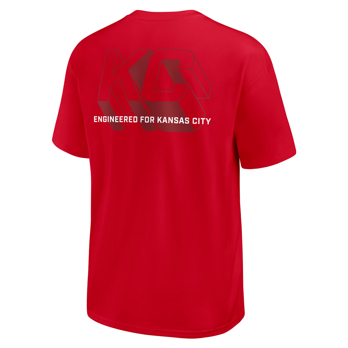 Kansas City Chiefs Engineered Nike Heavy Max 90 NFL T-Shirt Rot