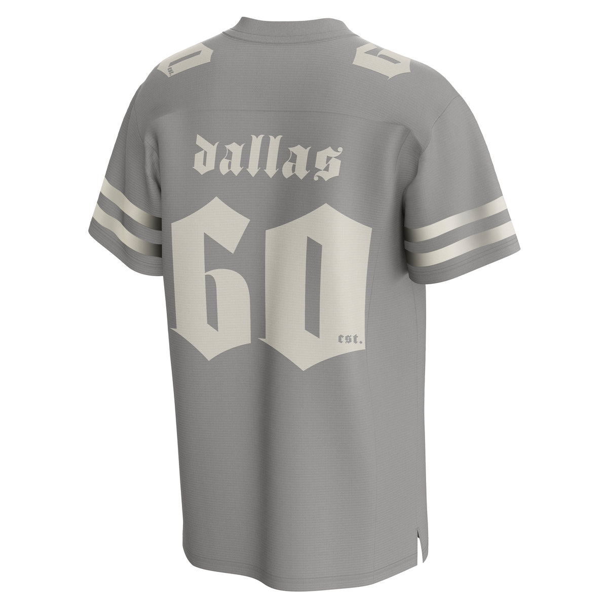 Dallas Cowboys Fanatics Gothic Foundation Fashion NFL Trikot Grau - STADIUMDREAMS