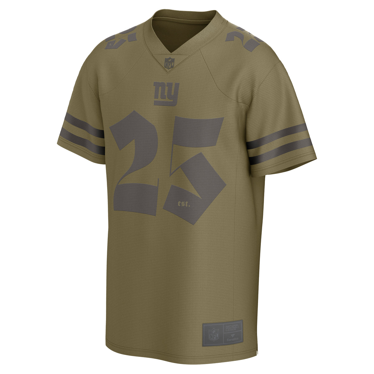 New York Giants Fanatics Gothic Foundation Fashion NFL Trikot Olive Grün
