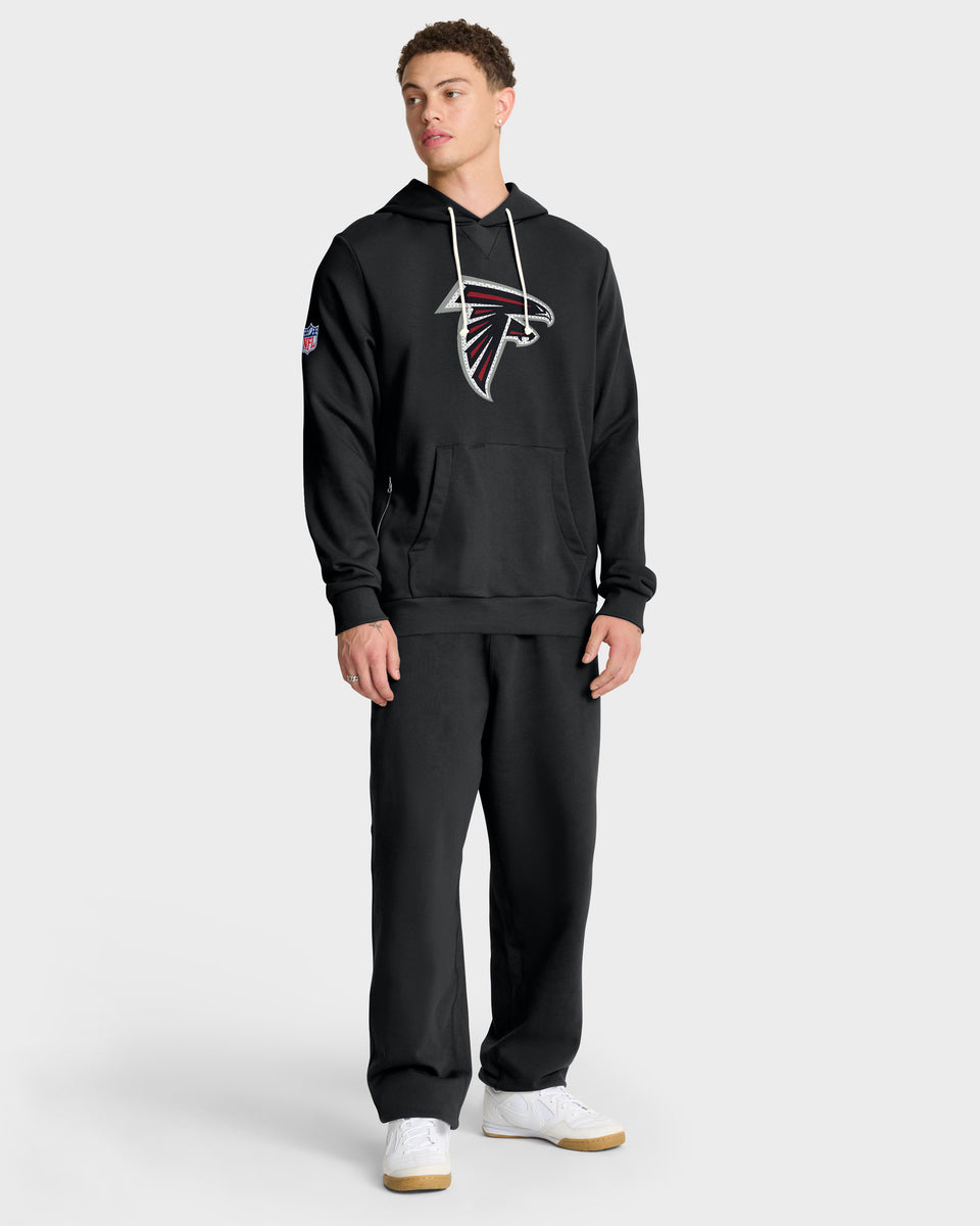 Atlanta Falcons 2025 NFL Sideline Nike Standard Issue Hoodie Schwarz