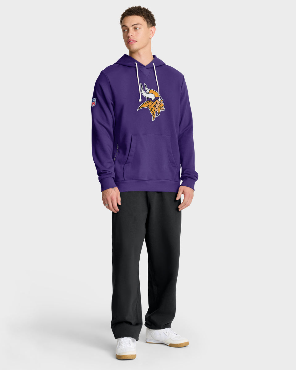 Minnesota Vikings 2025 NFL Sideline Nike Standard Issue Hoodie Lila