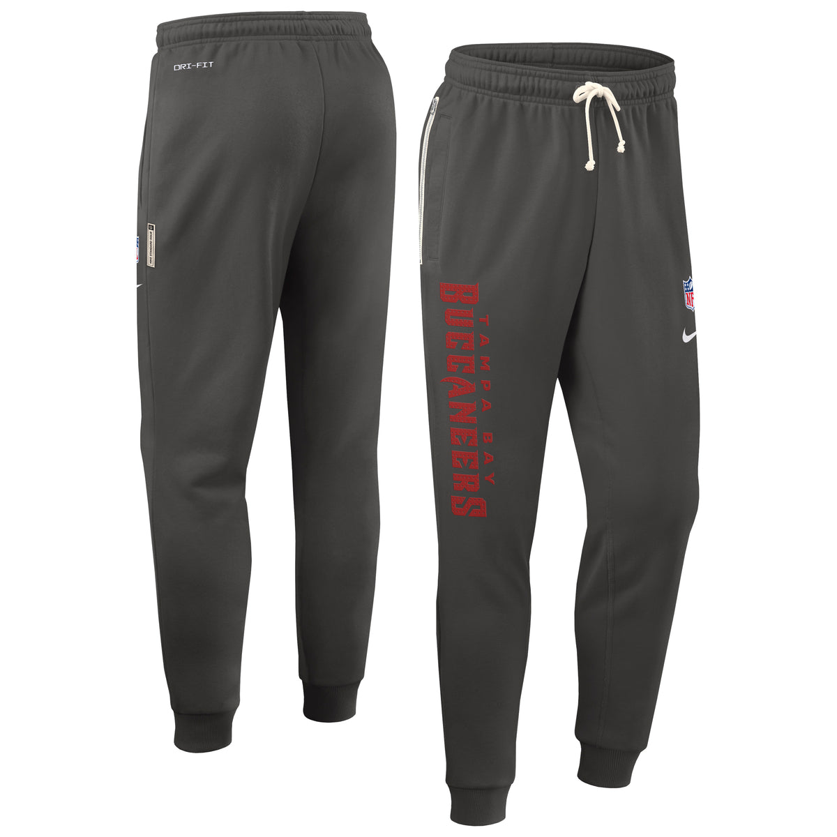 Tampa Bay Buccaneers 2025 NFL Sideline Nike Standard Issue Sweatpants Jogginghose Grau