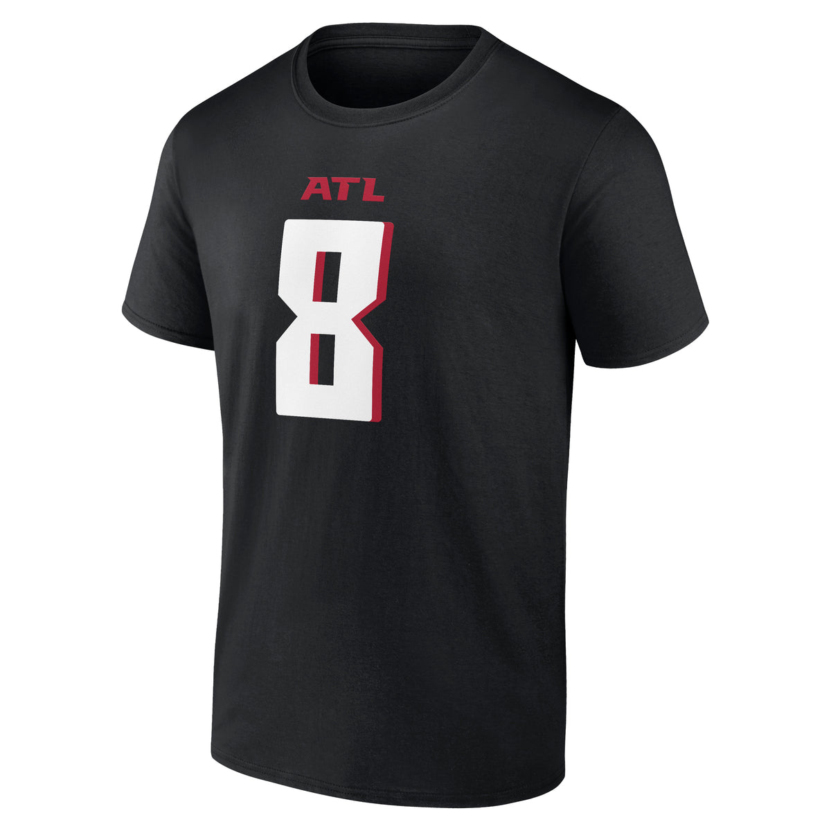 Kirk Cousins #8 Atlanta Falcons Fanatics NFL Player T-Shirt Schwarz - STADIUMDREAMS