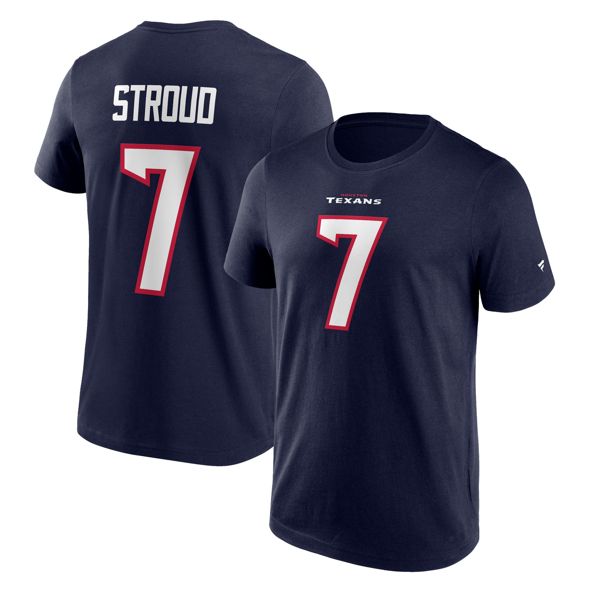 C. J. Stroud #7 Houston Texans Fanatics NFL Player T-Shirt Navy - STADIUMDREAMS