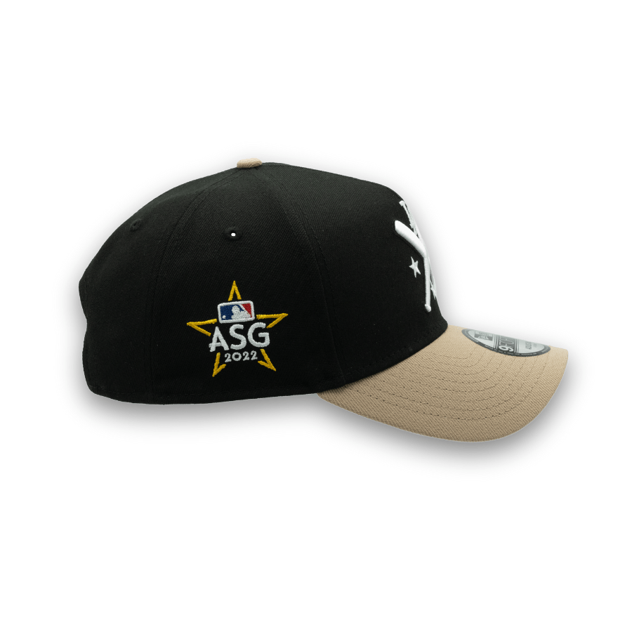 Los Angeles Dodgers New Era Allstar Game 2022 Side Patch 9FORTY A-Frame MLB Cap Schwarz - SD Exclusive - STADIUMDREAMS