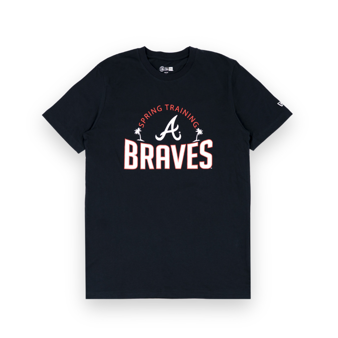 Atlanta Braves New Era Spring Training MLB T-Shirt Navy - STADIUMDREAMS