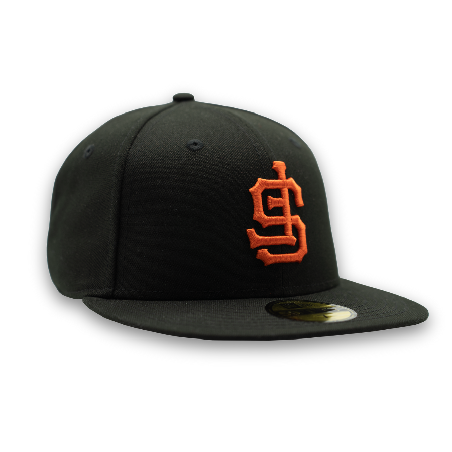 San Francisco Giants Upside Down New Era 59FIFTY MLB Cap Schwarz StadiumDreams Exclusive - STADIUMDREAMS