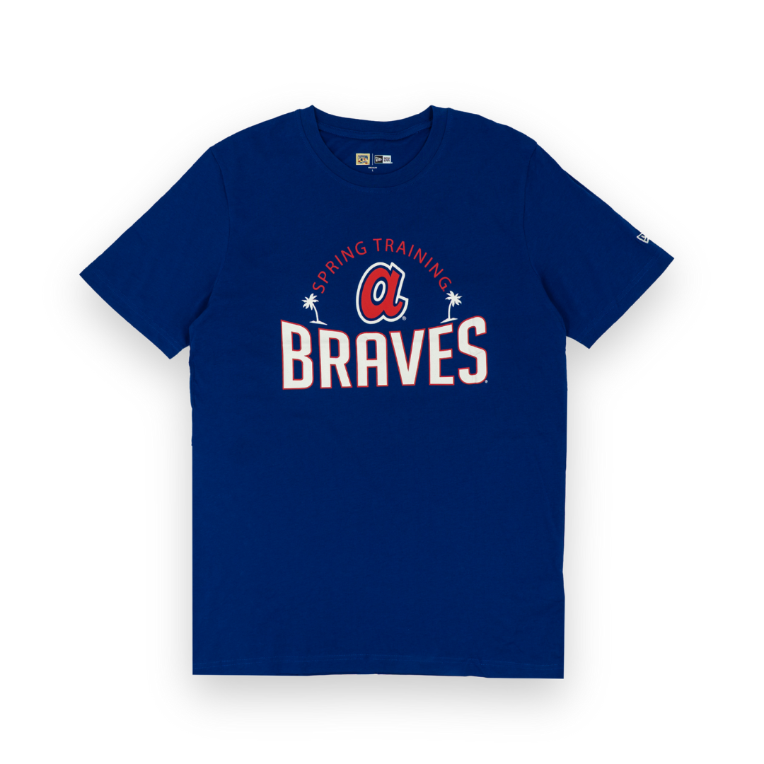 Atlanta Braves New Era Spring Training MLB T-Shirt Blau - STADIUMDREAMS