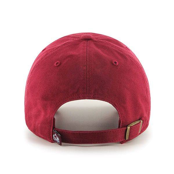 47 BRAND Caps ONE SIZE / ROT / COLORADO AVALANCHE Colorado Avalanche NHL '47 CLEAN UP verstellbare Cap rot