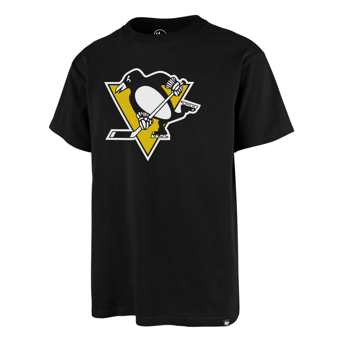 Pittsburgh Penguins ’47 Echo NHL T-Shirt Schwarz - STADIUMDREAMS