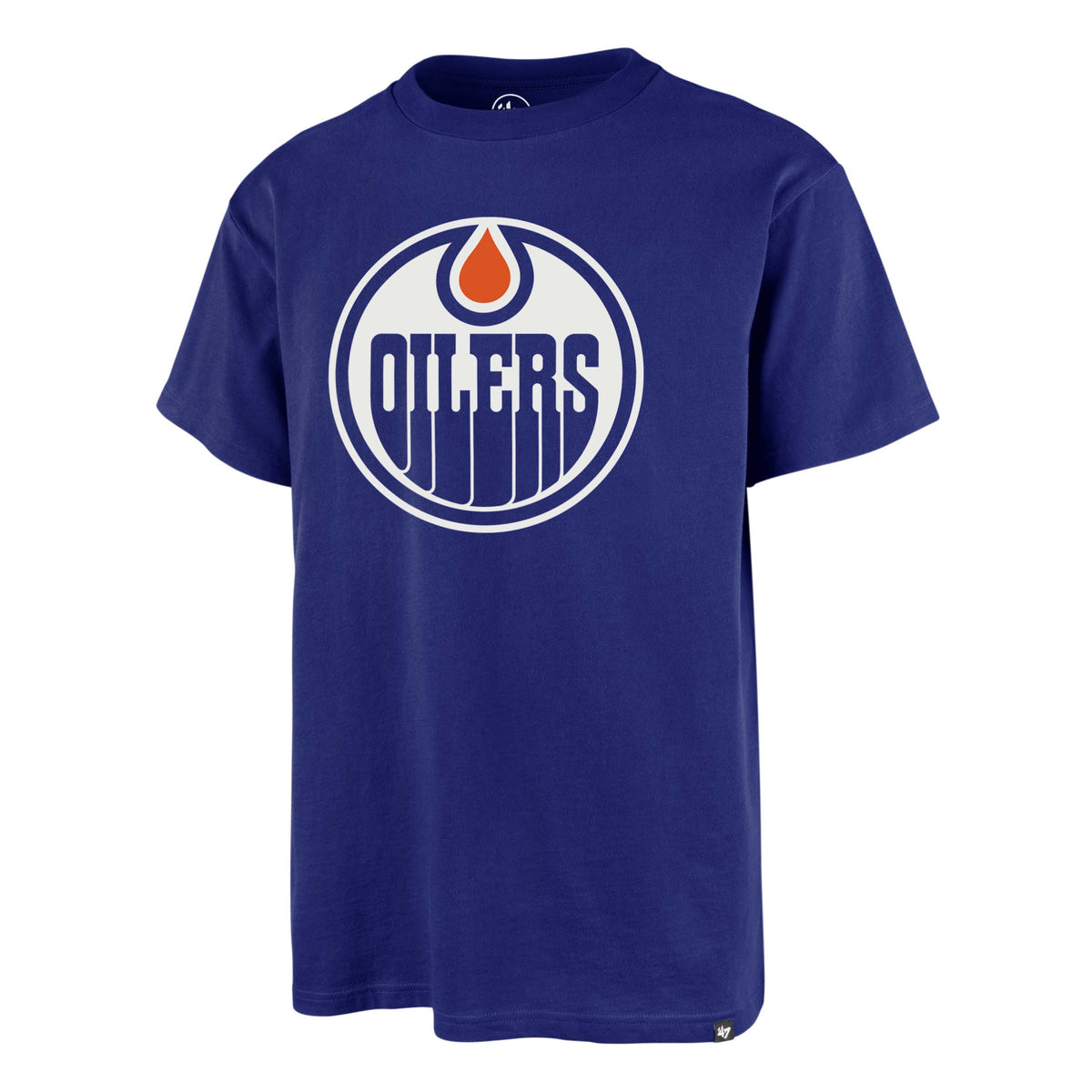 Edmonton Oilers ’47 Echo NHL T-Shirt Blau - STADIUMDREAMS