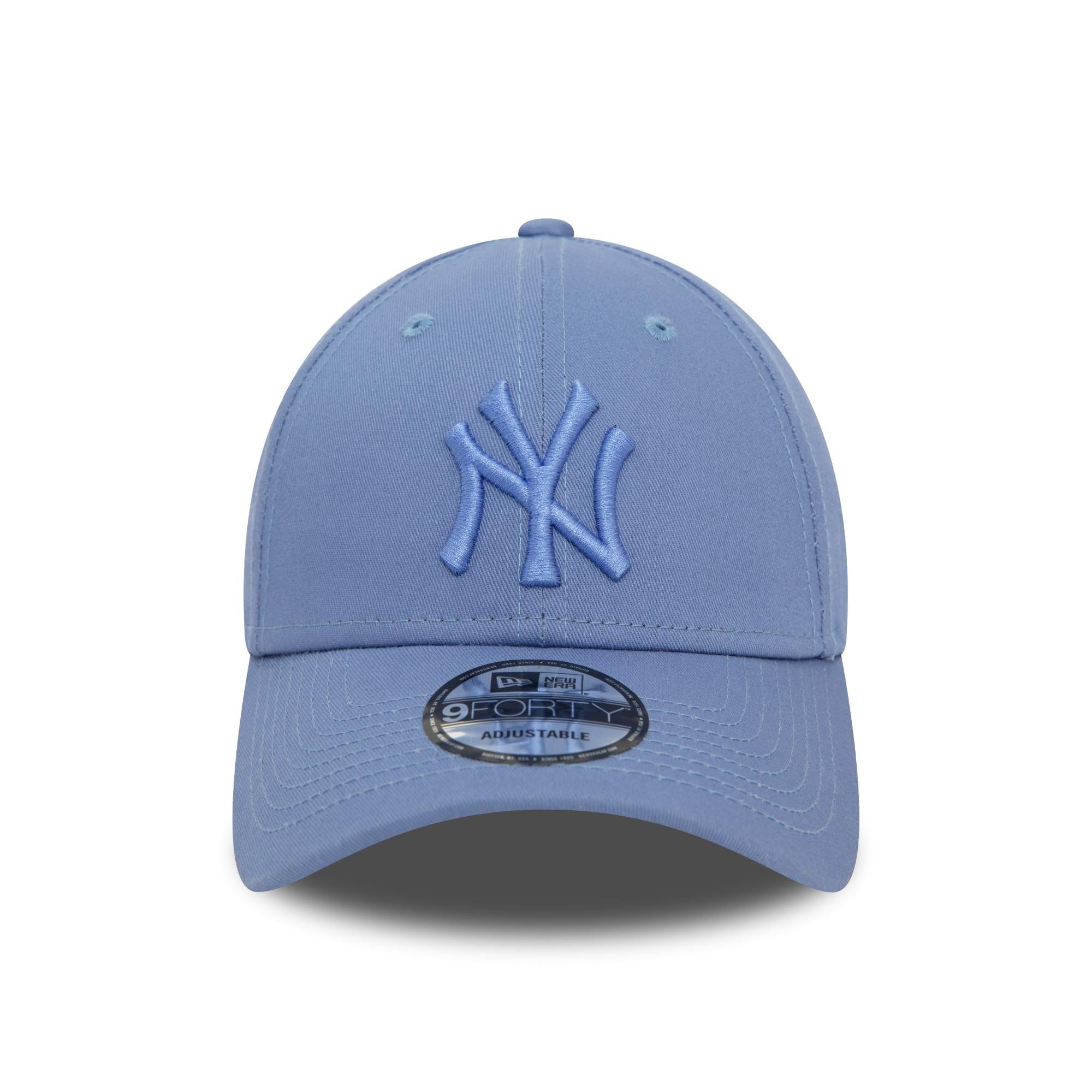 New York Yankees New Era League Essential 9Forty MLB Cap Pastell Lila - STADIUMDREAMS