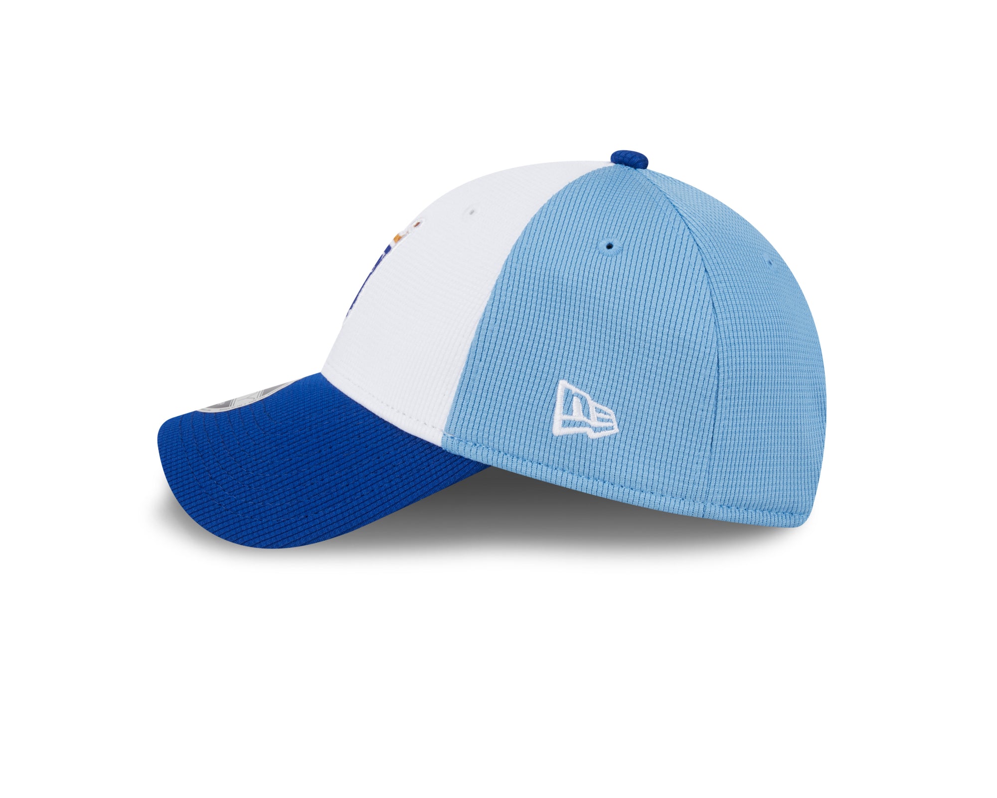 Kansas City Royals New Era 2025 MLB Batting Practice 9FORTY Stretch Snap Cap Blau - STADIUMDREAMS