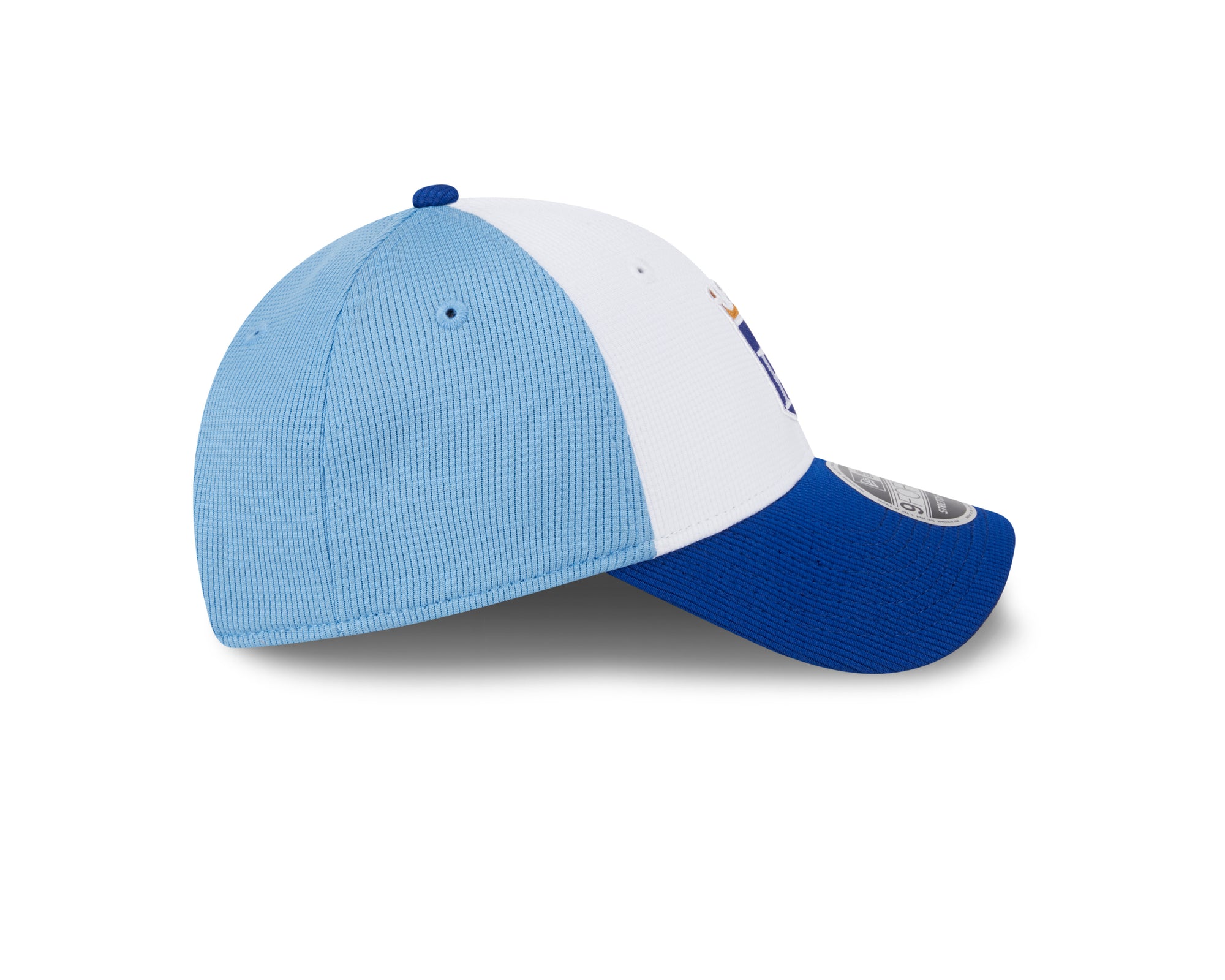 Kansas City Royals New Era 2025 MLB Batting Practice 9FORTY Stretch Snap Cap Blau - STADIUMDREAMS