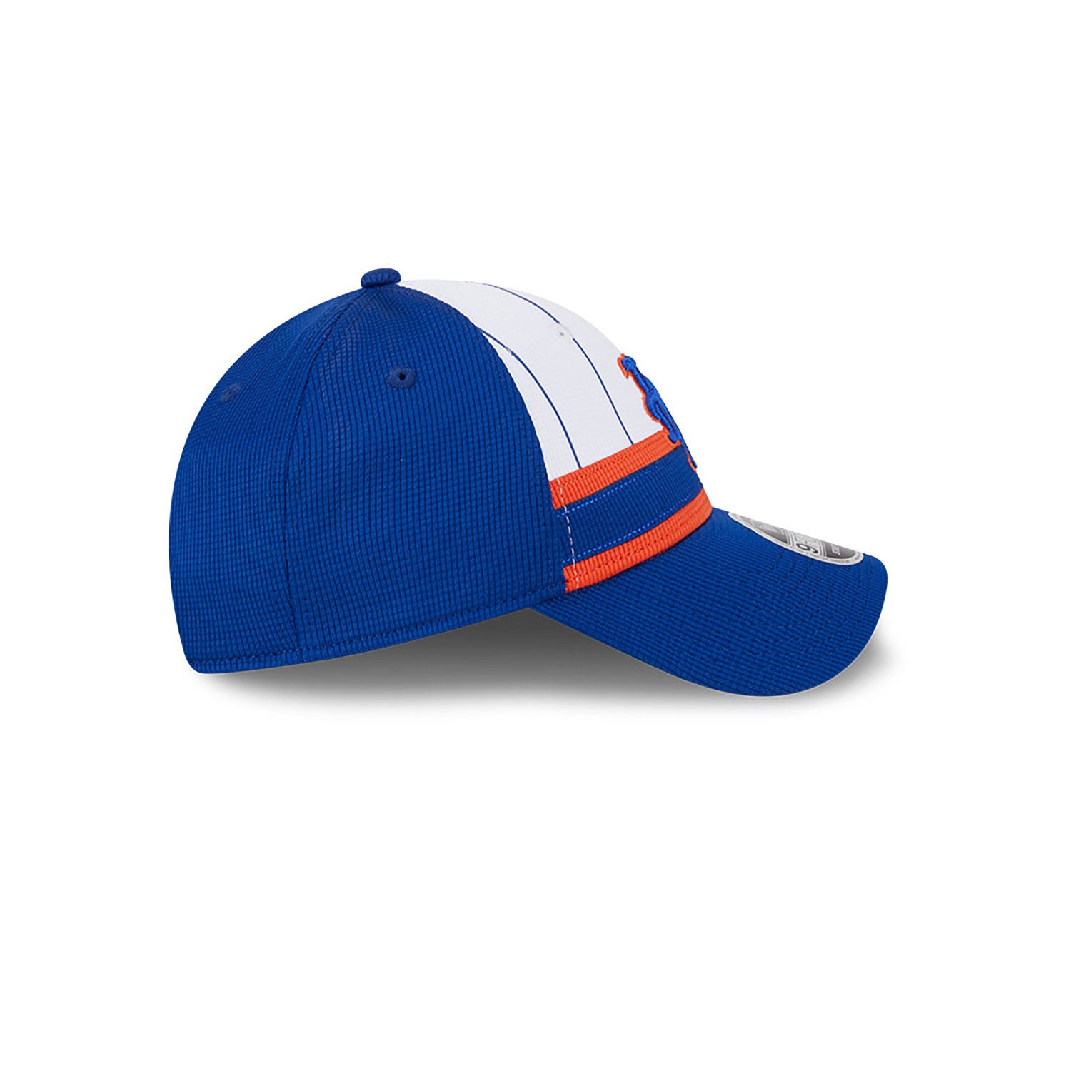 New York Mets New Era 2025 MLB Batting Practice 9FORTY Stretch Snap Cap Blau - STADIUMDREAMS