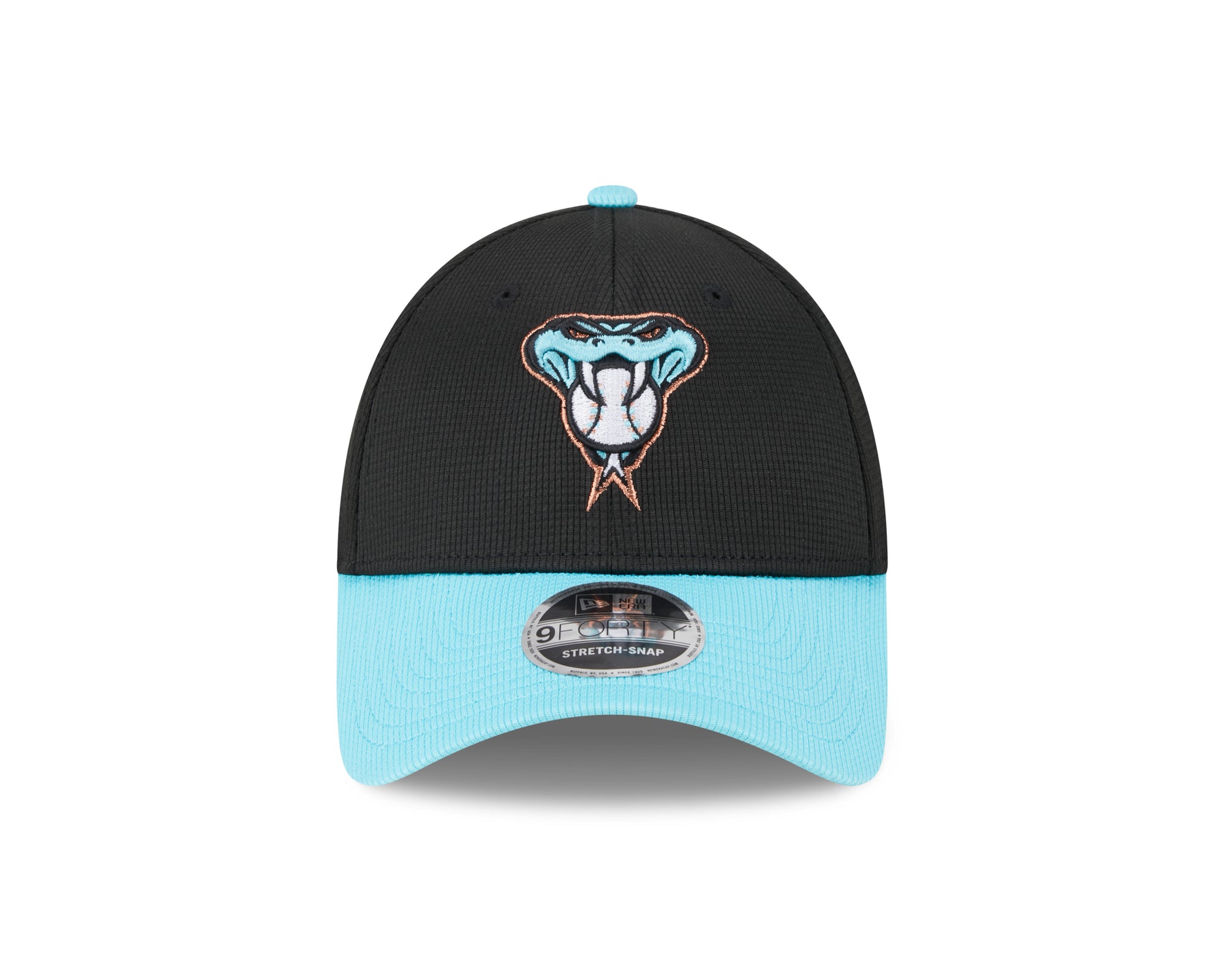 Arizona Diamondbacks New Era 2025 MLB Batting Practice 9FORTY Stretch Snap Cap Schwarz - STADIUMDREAMS