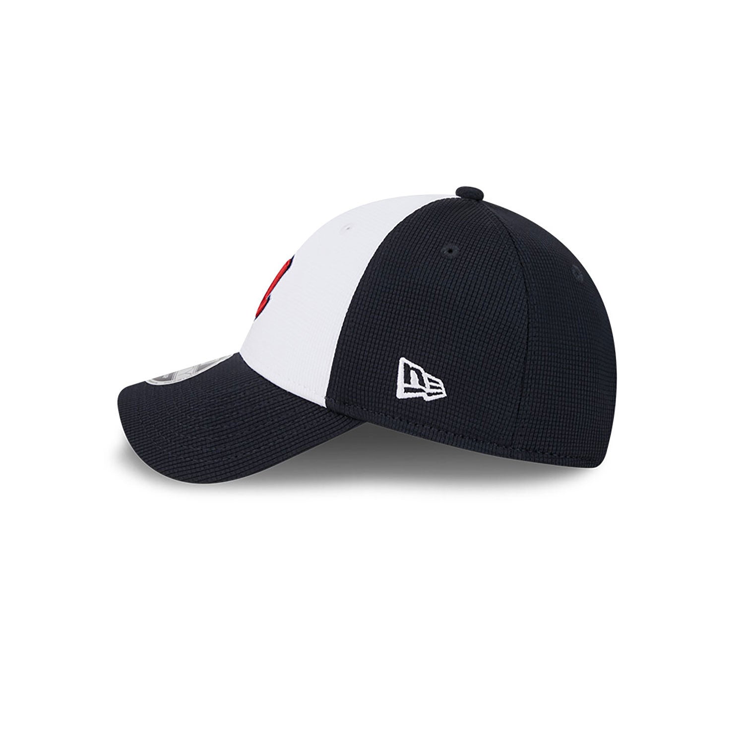 Atlanta Braves New Era 2025 MLB Batting Practice 9FORTY Stretch Snap Cap Navy - STADIUMDREAMS