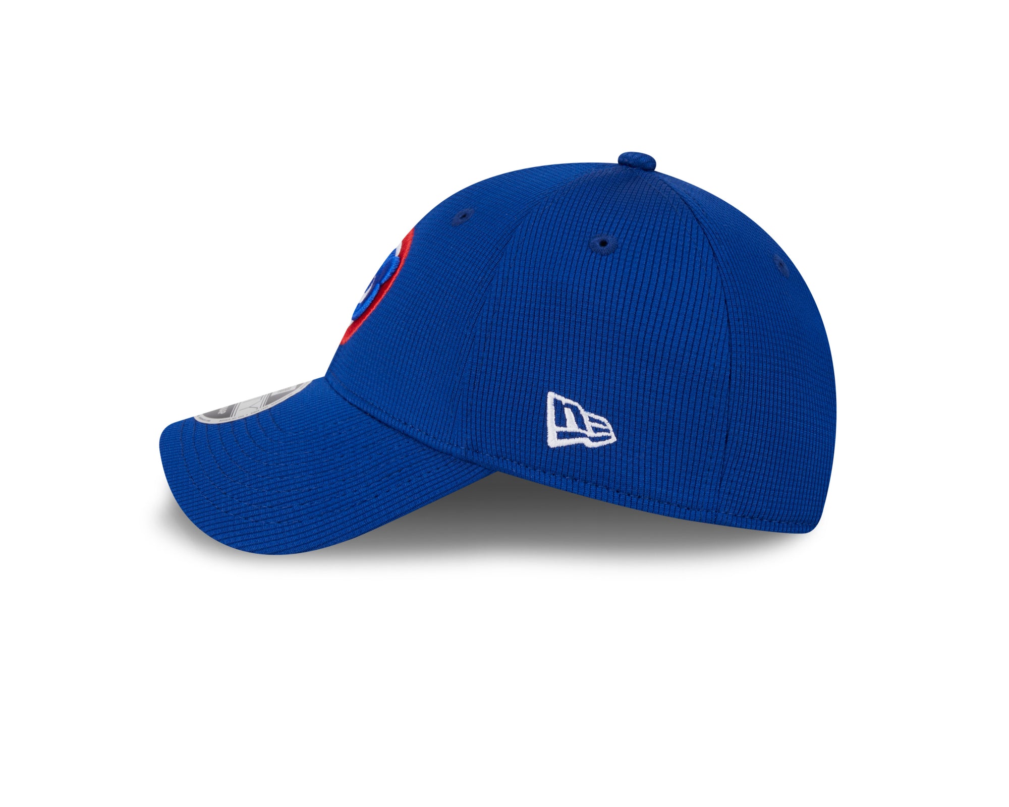 Chicago Cubs New Era 2025 MLB Batting Practice 9FORTY Stretch Snap Cap Blau - STADIUMDREAMS