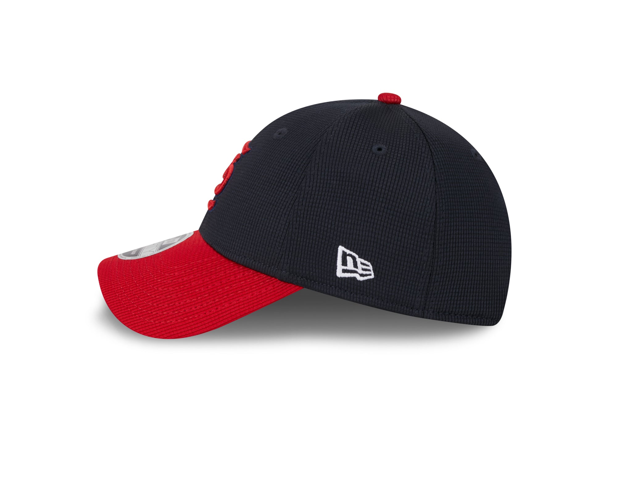 St. Louis Cardinals New Era 2025 MLB Batting Practice 9FORTY Stretch Snap Cap Rot - STADIUMDREAMS