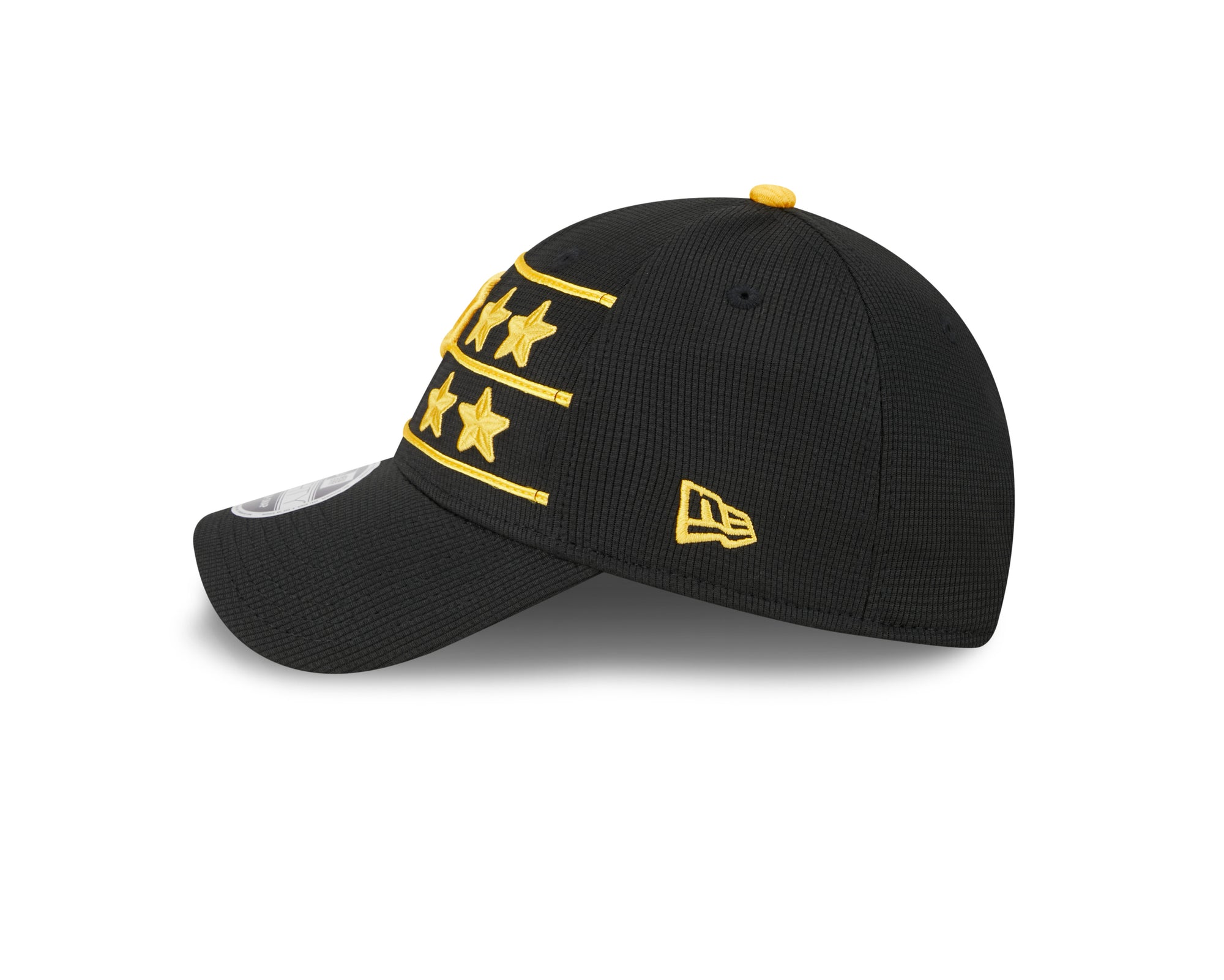 Pittsburgh Pirates New Era 2025 MLB Batting Practice 9FORTY Stretch Snap Cap Schwarz - STADIUMDREAMS