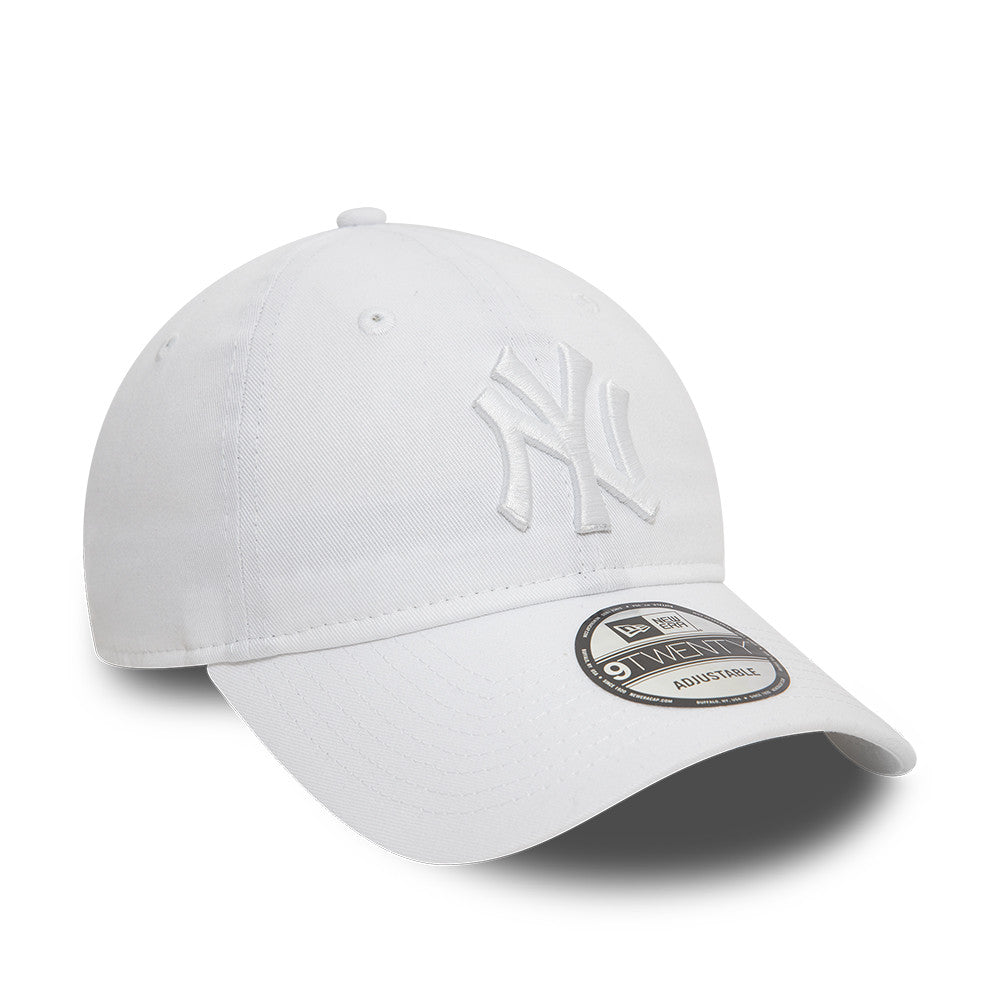 New York Yankees New Era League Essential  9TWENTY MLB Cap Weiß - STADIUMDREAMS