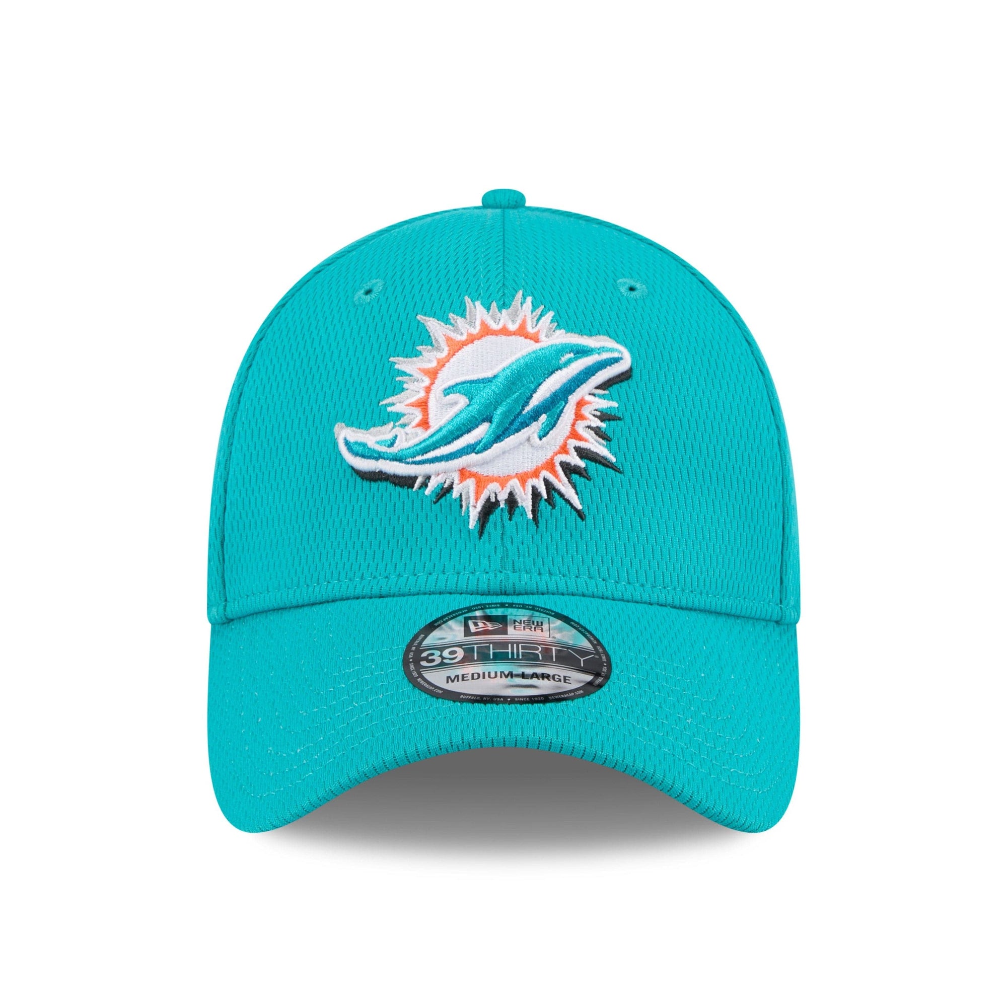 Miami Dolphins 2024 NFL Draft New Era 39Thirty Flex Cap Türkis - STADIUMDREAMS