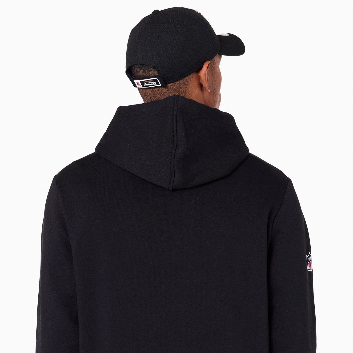 Jacksonville Jaguars Logo Hoodie NFL New Era Schwarz - STADIUMDREAMS