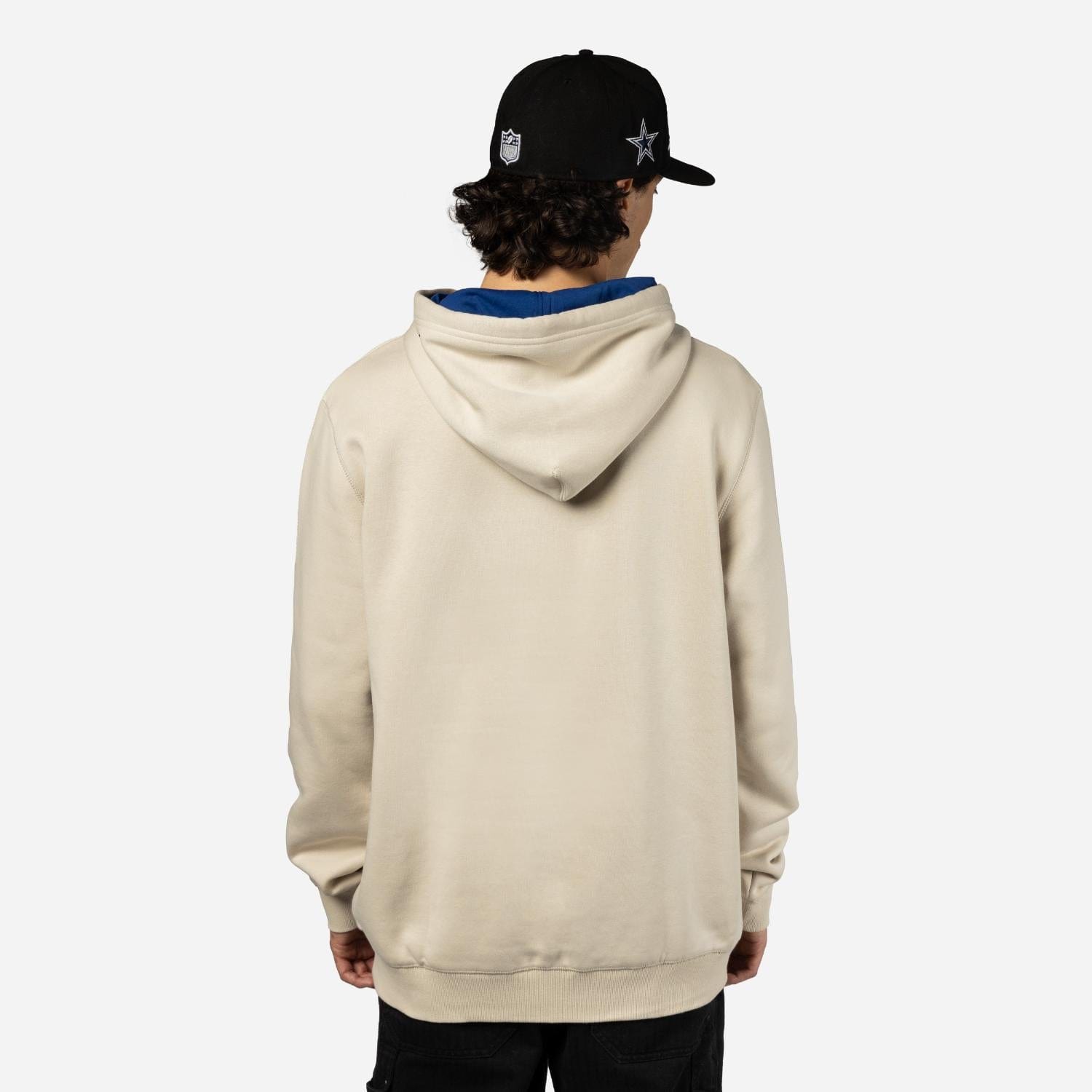 Dallas Cowboys Historic 2024 New Era 3rd Down NFL Hoodie Beige - STADIUMDREAMS