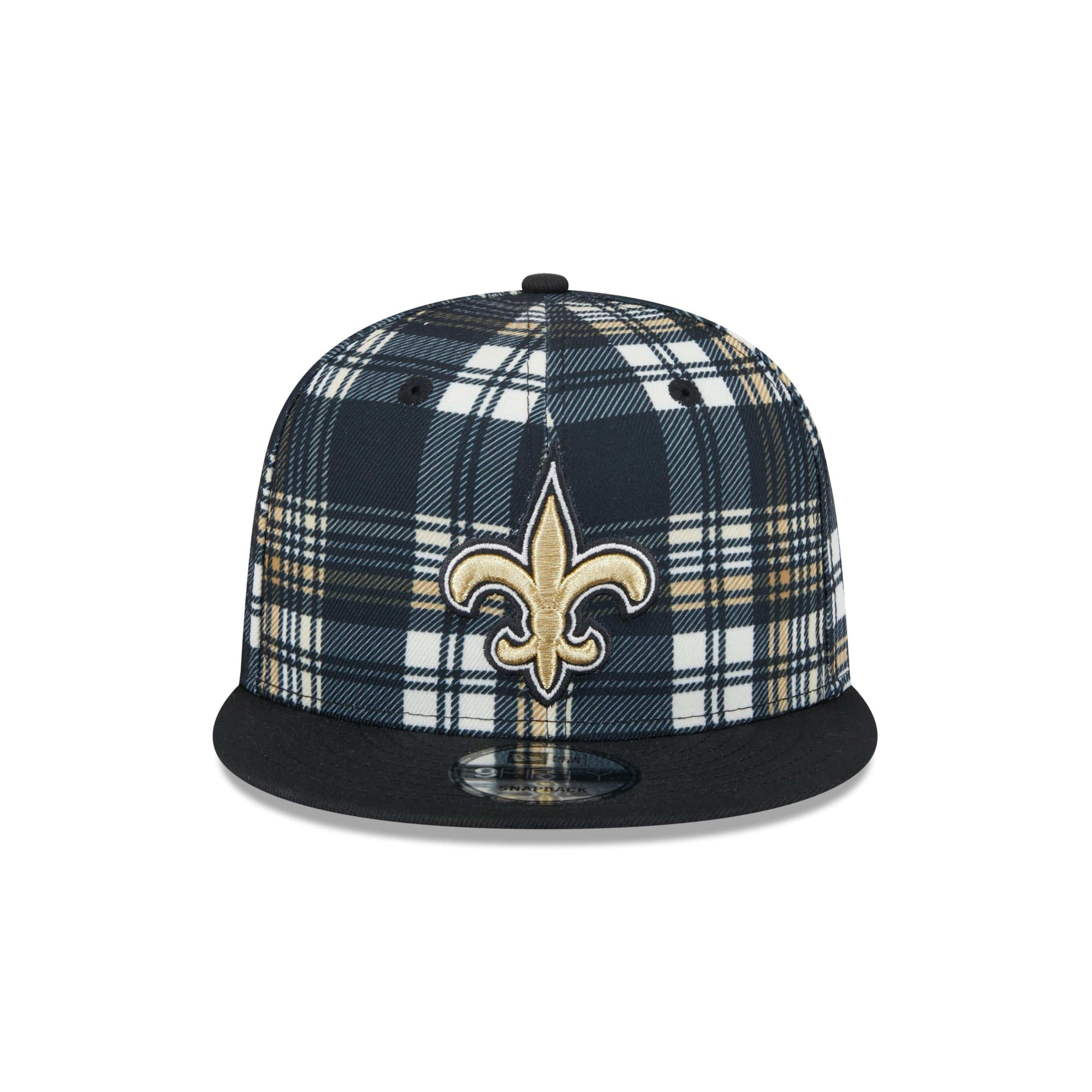 New Orleans Saints 2024 NFL Sideline Statement New Era 9Fifty Snapback Cap Schwarz - STADIUMDREAMS