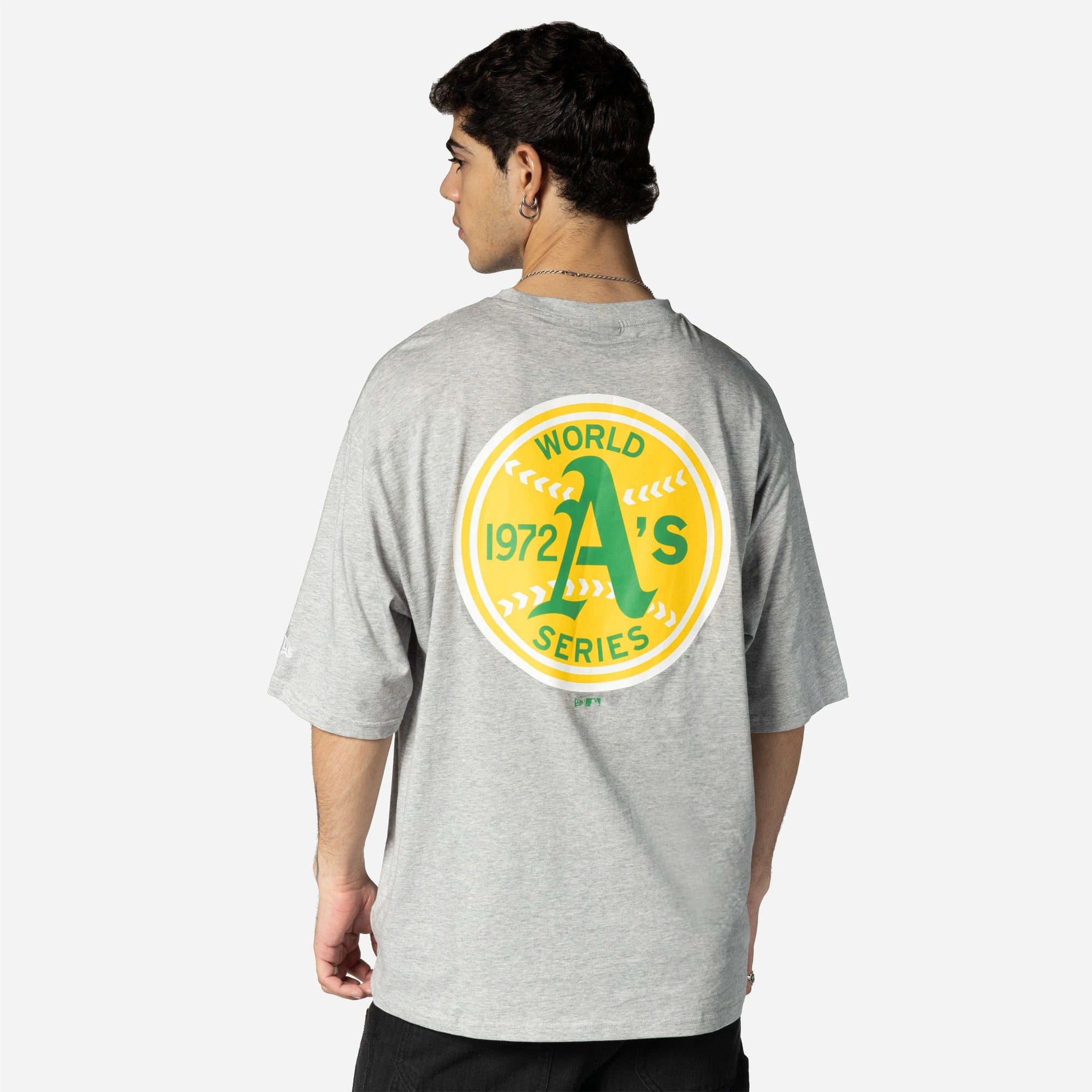 MLB WORLD SERIES OS TEE OAKATH  HGRWHI - STADIUMDREAMS