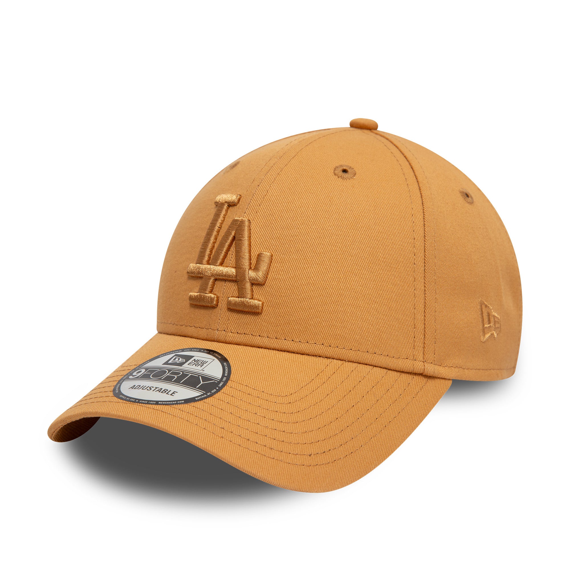 Los Angeles Dodgers New Era League Essential 9FORTY MLB Cap Orange - STADIUMDREAMS