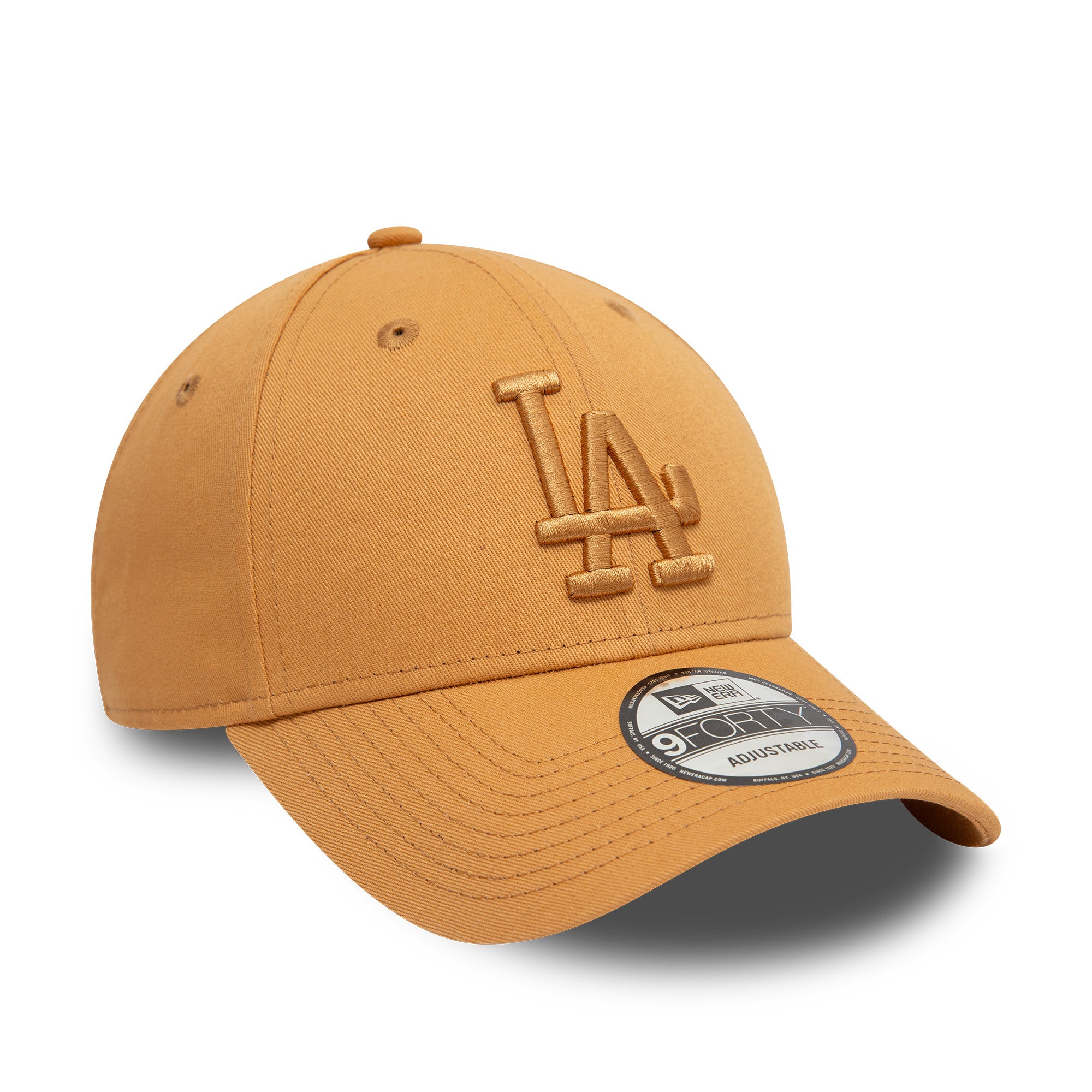 Los Angeles Dodgers New Era League Essential 9FORTY MLB Cap Orange - STADIUMDREAMS