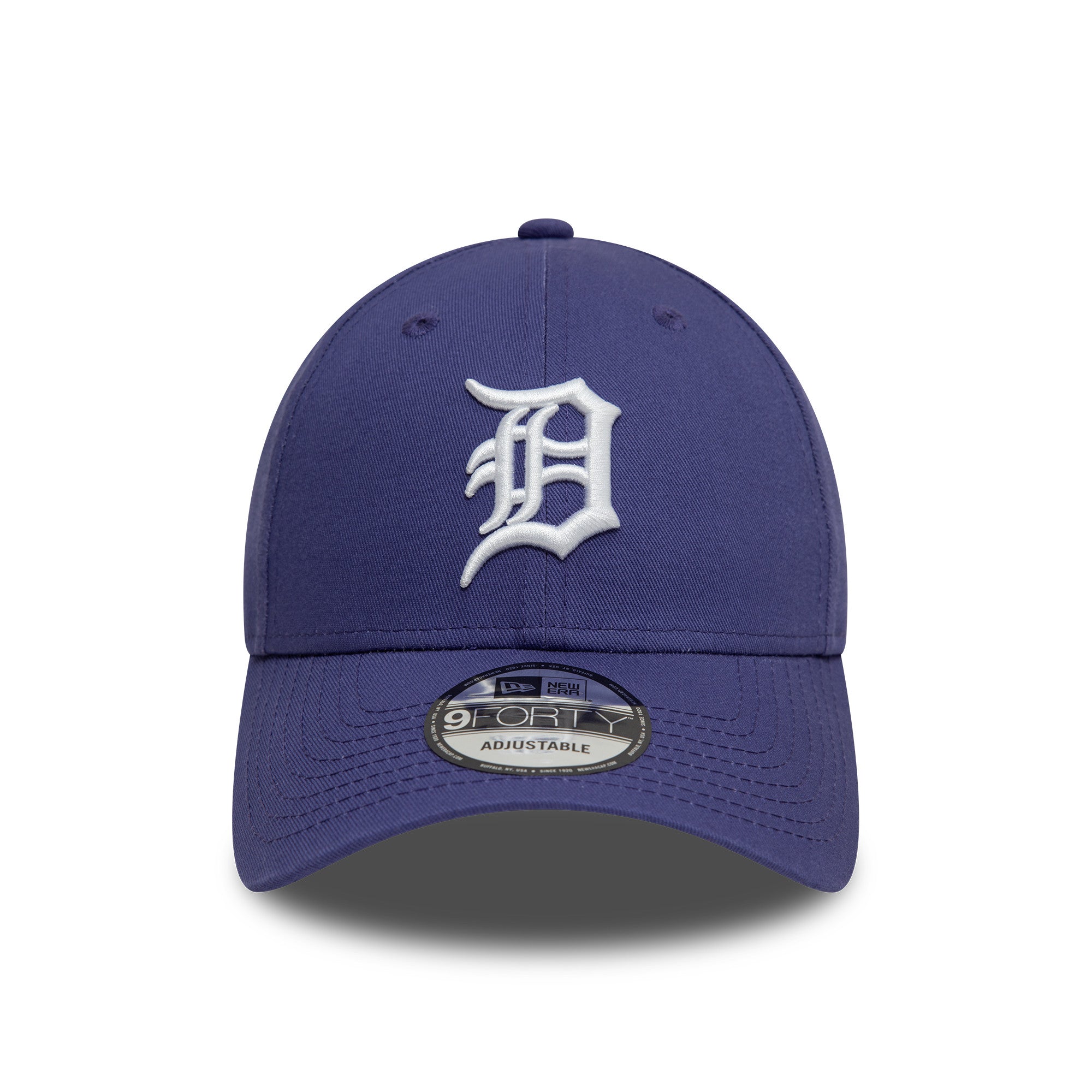 Detroit Tigers New Era League Essential 9FORTY MLB Cap Lila - STADIUMDREAMS