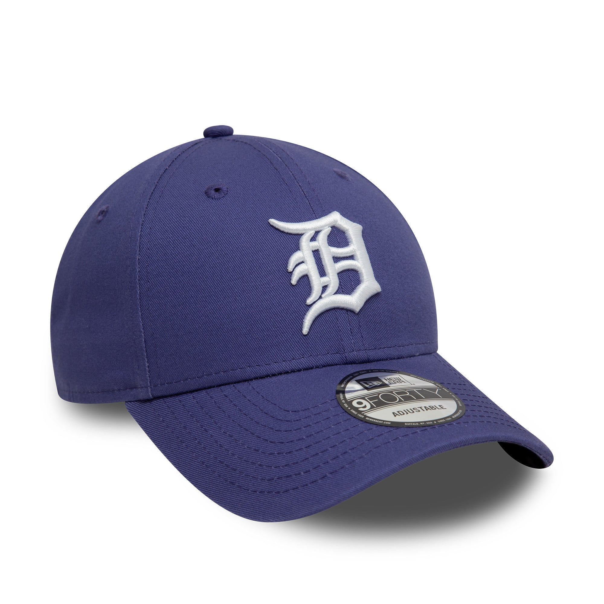 Detroit Tigers New Era League Essential 9FORTY MLB Cap Lila - STADIUMDREAMS