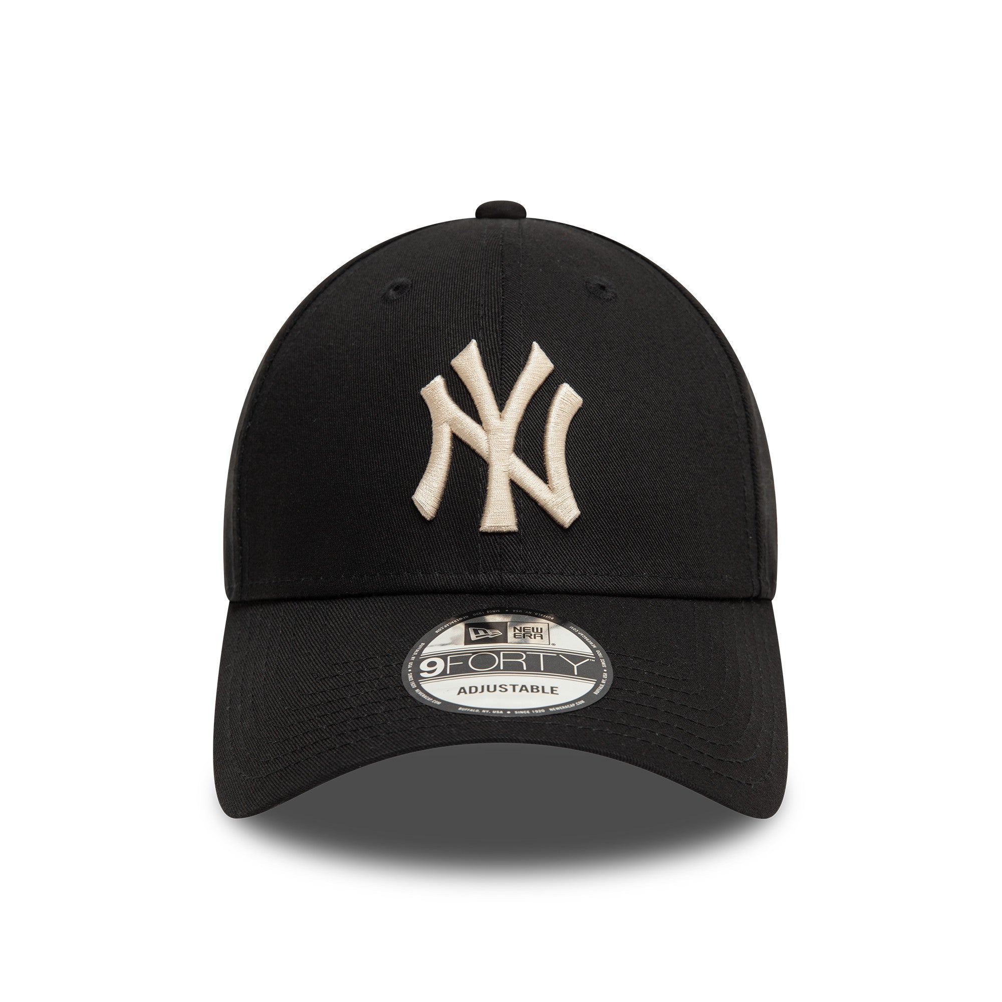 New York Yankees New Era League Essential 9FORTY MLB Cap Schwarz - STADIUMDREAMS