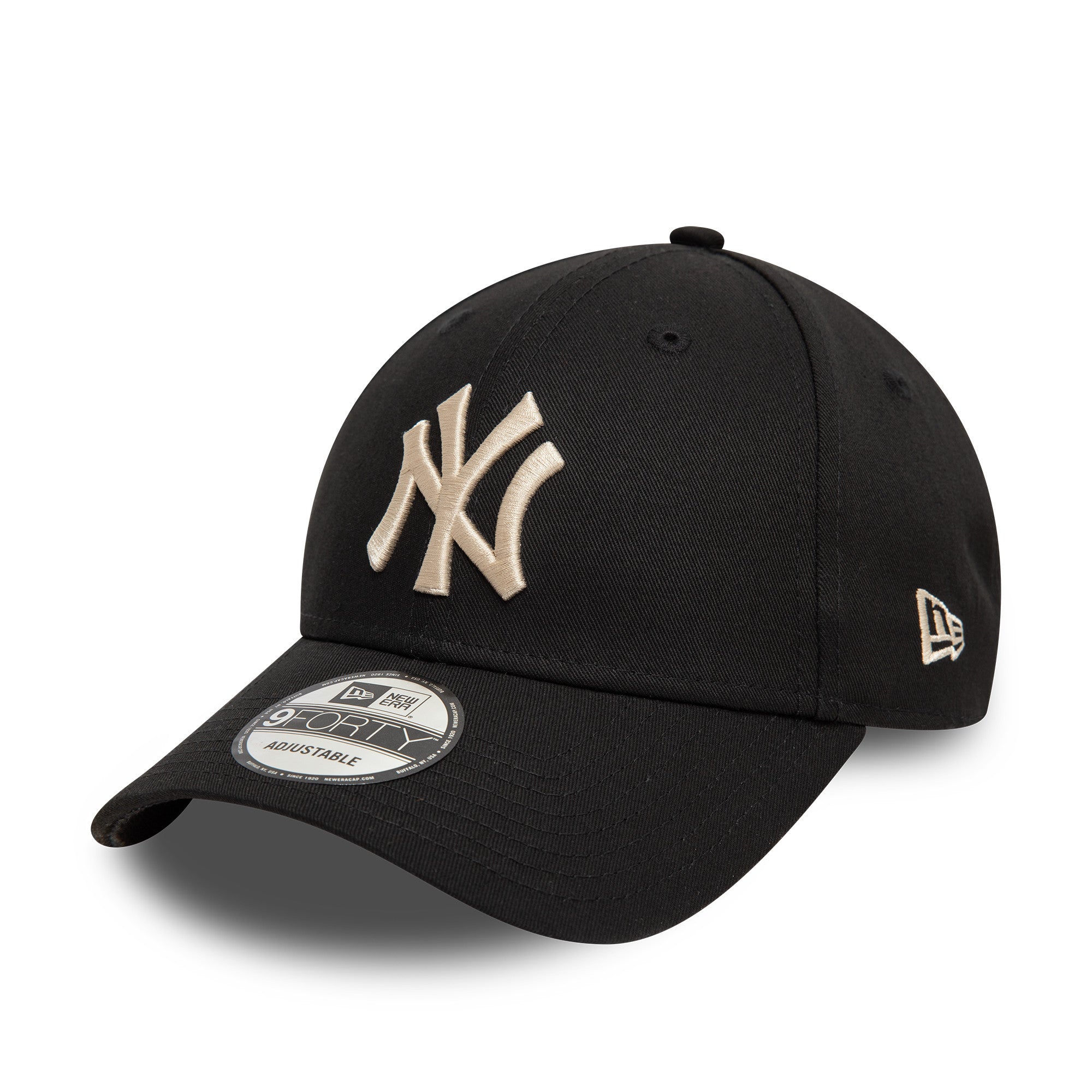 New York Yankees New Era League Essential 9FORTY MLB Cap Schwarz - STADIUMDREAMS