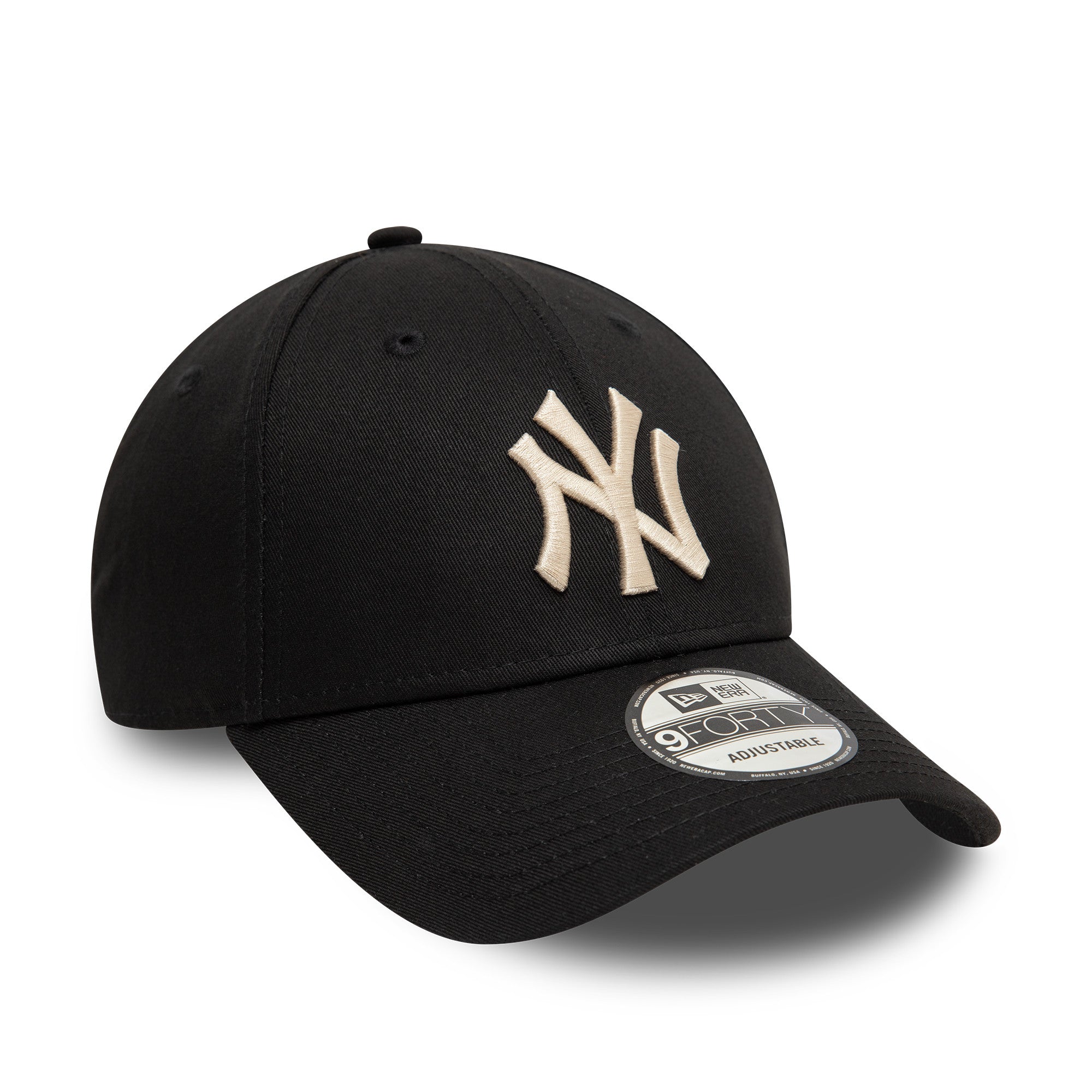 New York Yankees New Era League Essential 9FORTY MLB Cap Schwarz - STADIUMDREAMS