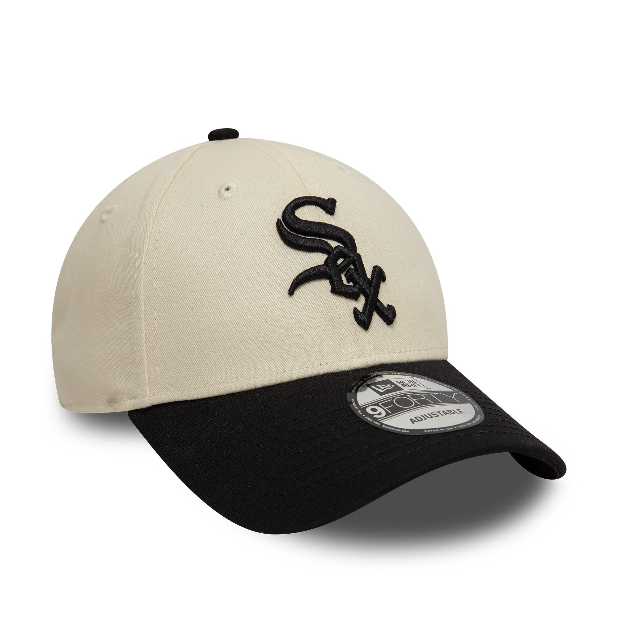 Chicago White Sox New Era Colour Block 9FORTY MLB Cap Beige - STADIUMDREAMS