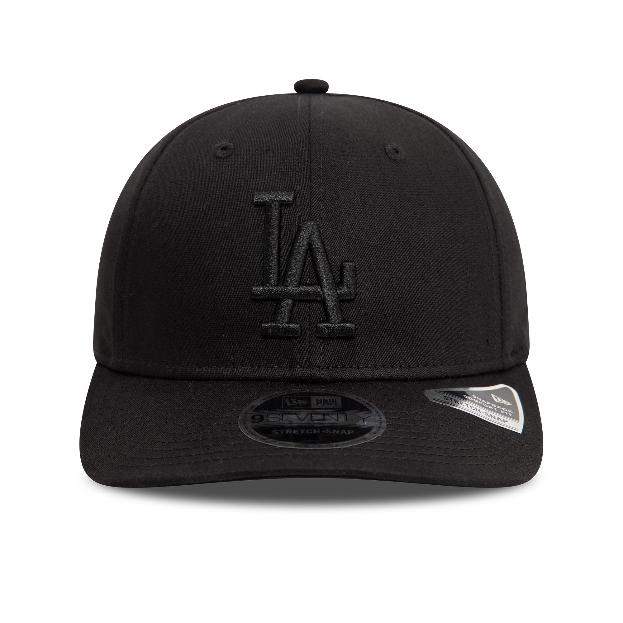 Los Angeles Dodgers New Era Black on Black 9SEVENTY MLB Cap Schwarz - STADIUMDREAMS