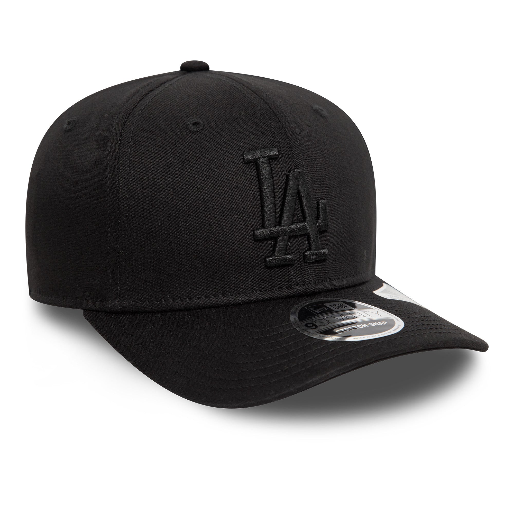 Los Angeles Dodgers New Era Black on Black 9SEVENTY MLB Cap Schwarz - STADIUMDREAMS