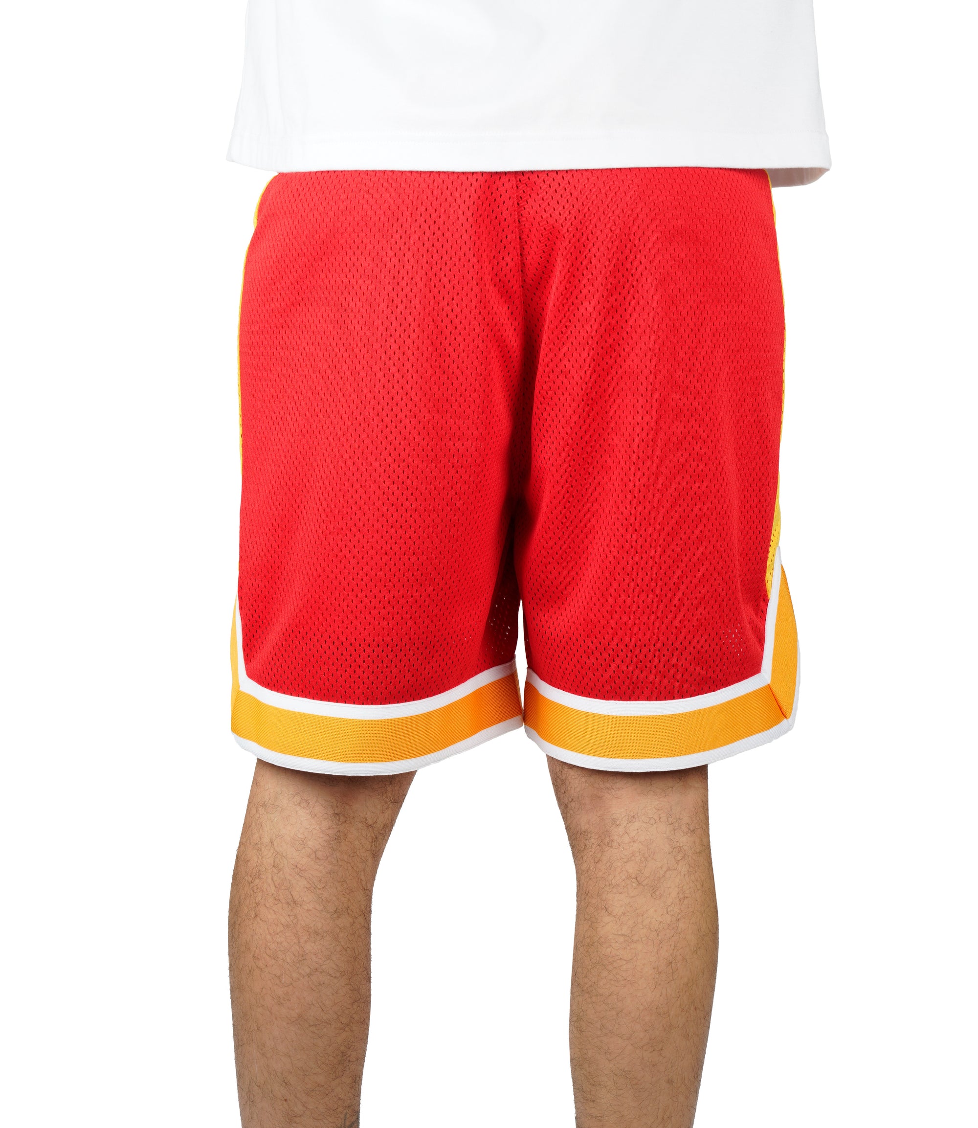 Kansas City Chiefs New Era Graphic Mesh NFL Short Rot - STADIUMDREAMS