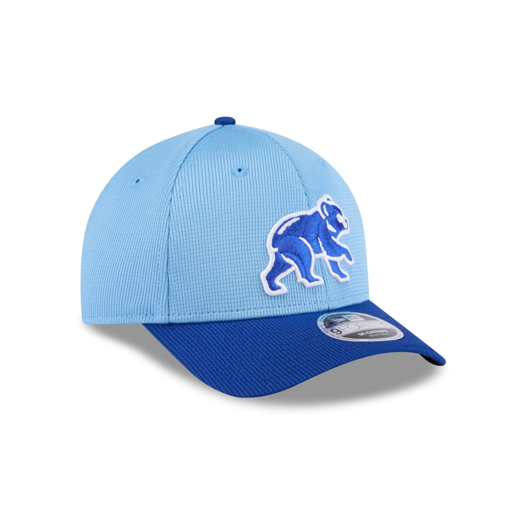 Chicago Cubs New Era MLB 2025 Spring Training 9FORTY M-Crown Snapback Cap Blau - STADIUMDREAMS