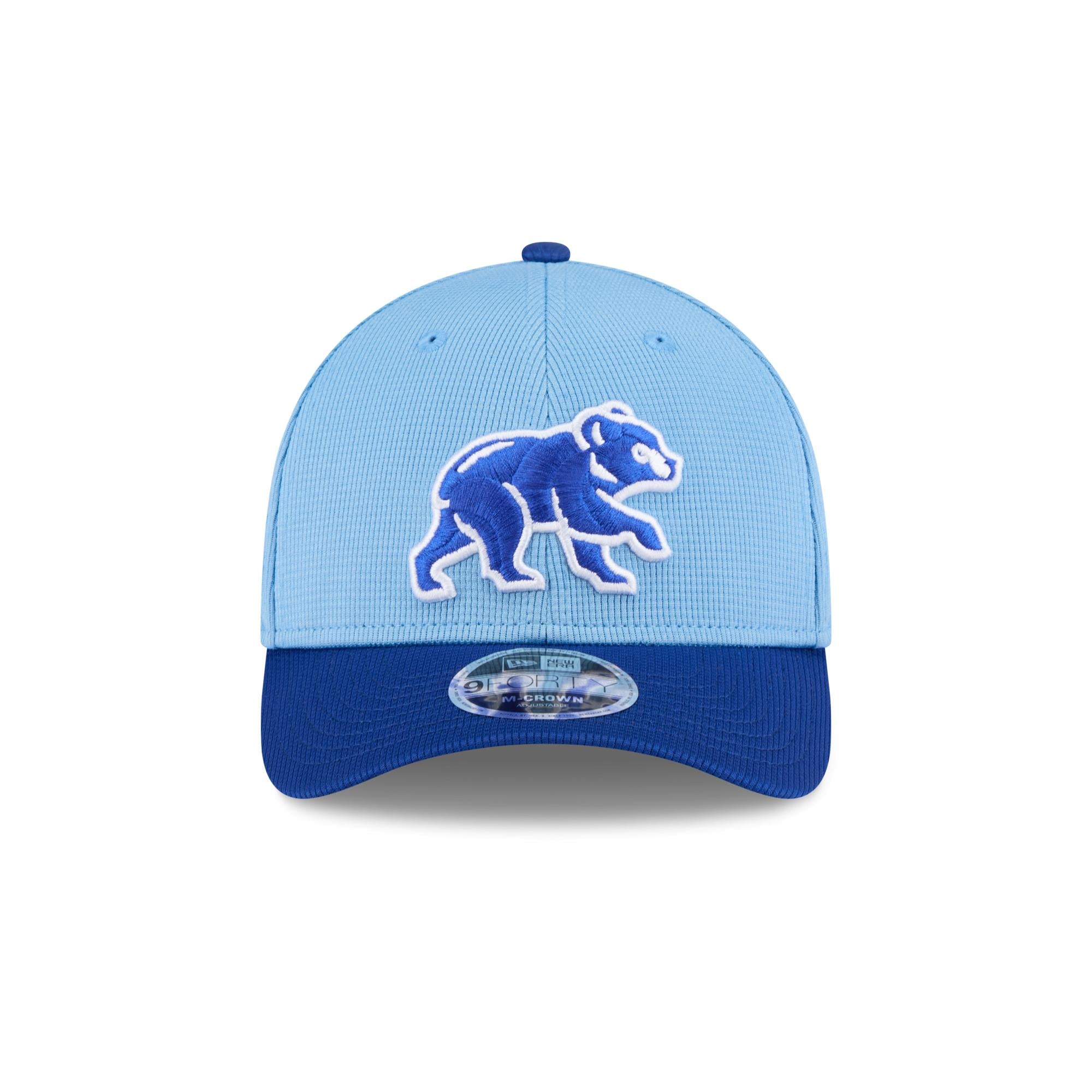 Chicago Cubs New Era MLB 2025 Spring Training 9FORTY M-Crown Snapback Cap Blau - STADIUMDREAMS