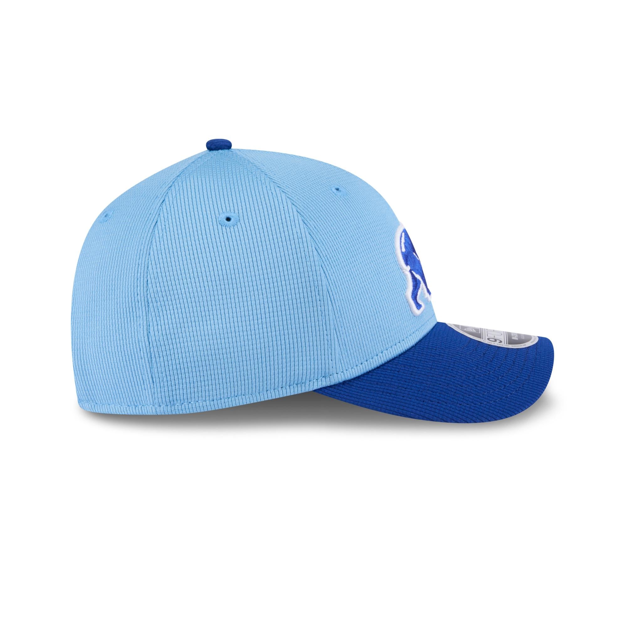 Chicago Cubs New Era MLB 2025 Spring Training 9FORTY M-Crown Snapback Cap Blau - STADIUMDREAMS