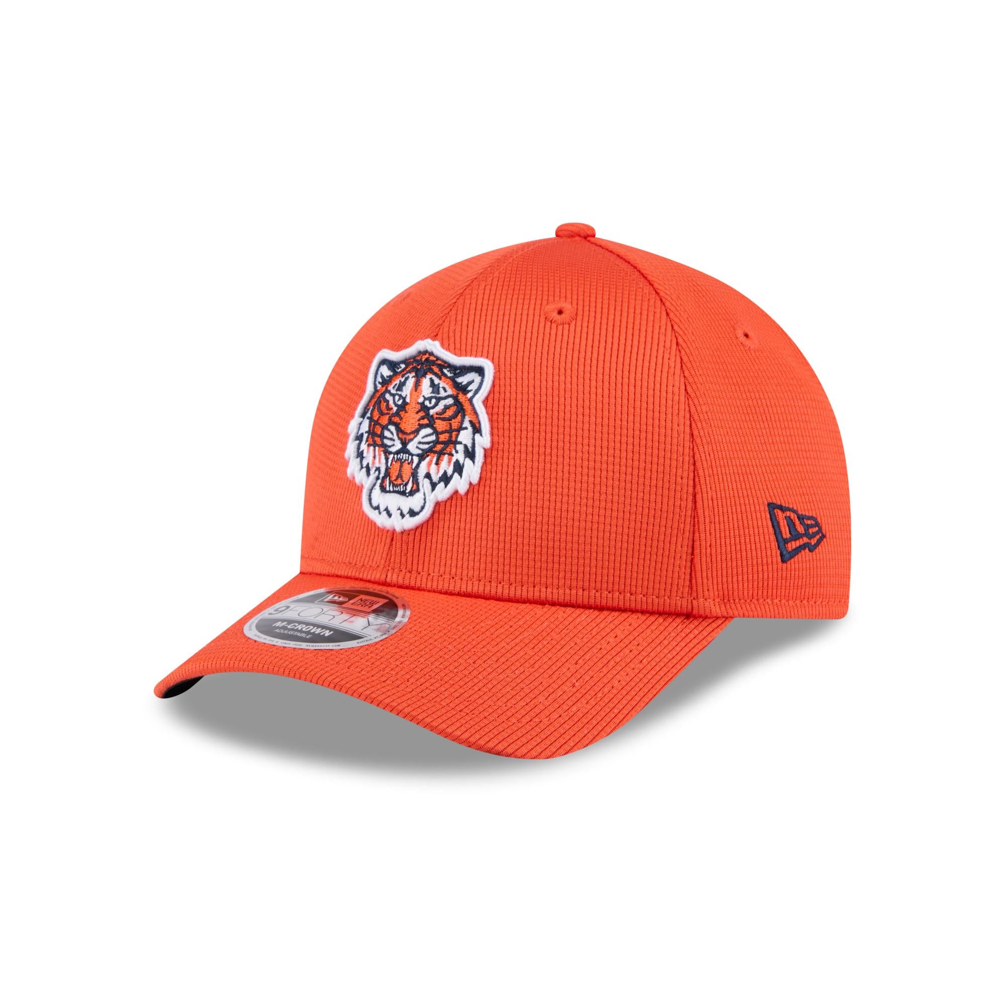 Detroit Tigers New Era MLB 2025 Spring Training 9FORTY M-Crown Snapback Cap Orange - STADIUMDREAMS